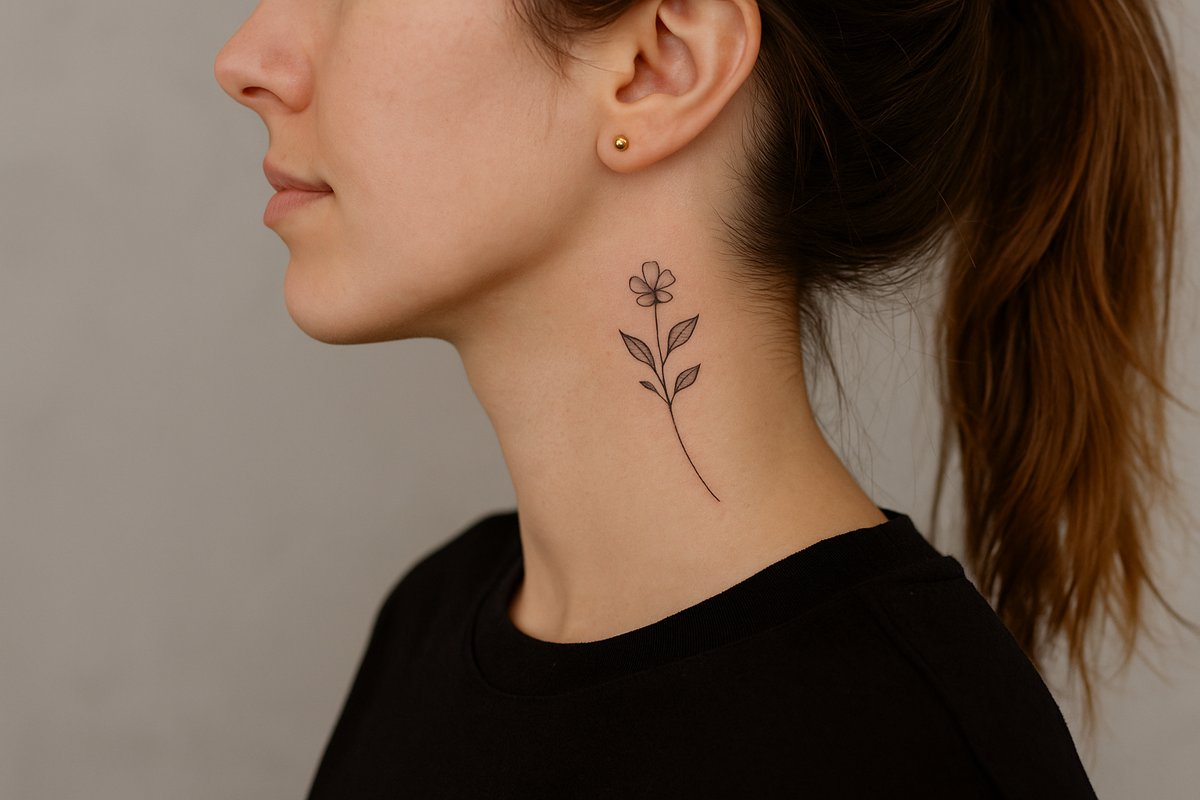 Ideias de tatuagem no pescoço: do minimalista ao elaborado
