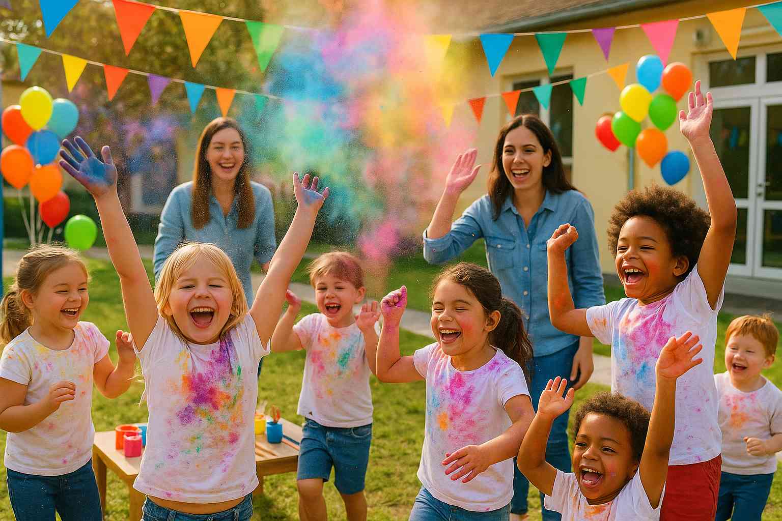 Ideias para a Festa das Cores: dicas criativas e vibrantes