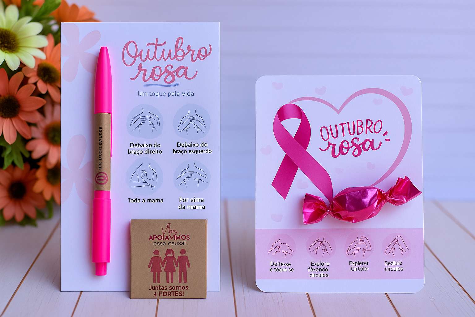 Lembrancinha Outubro Rosa: Ideias Simples e Criativas