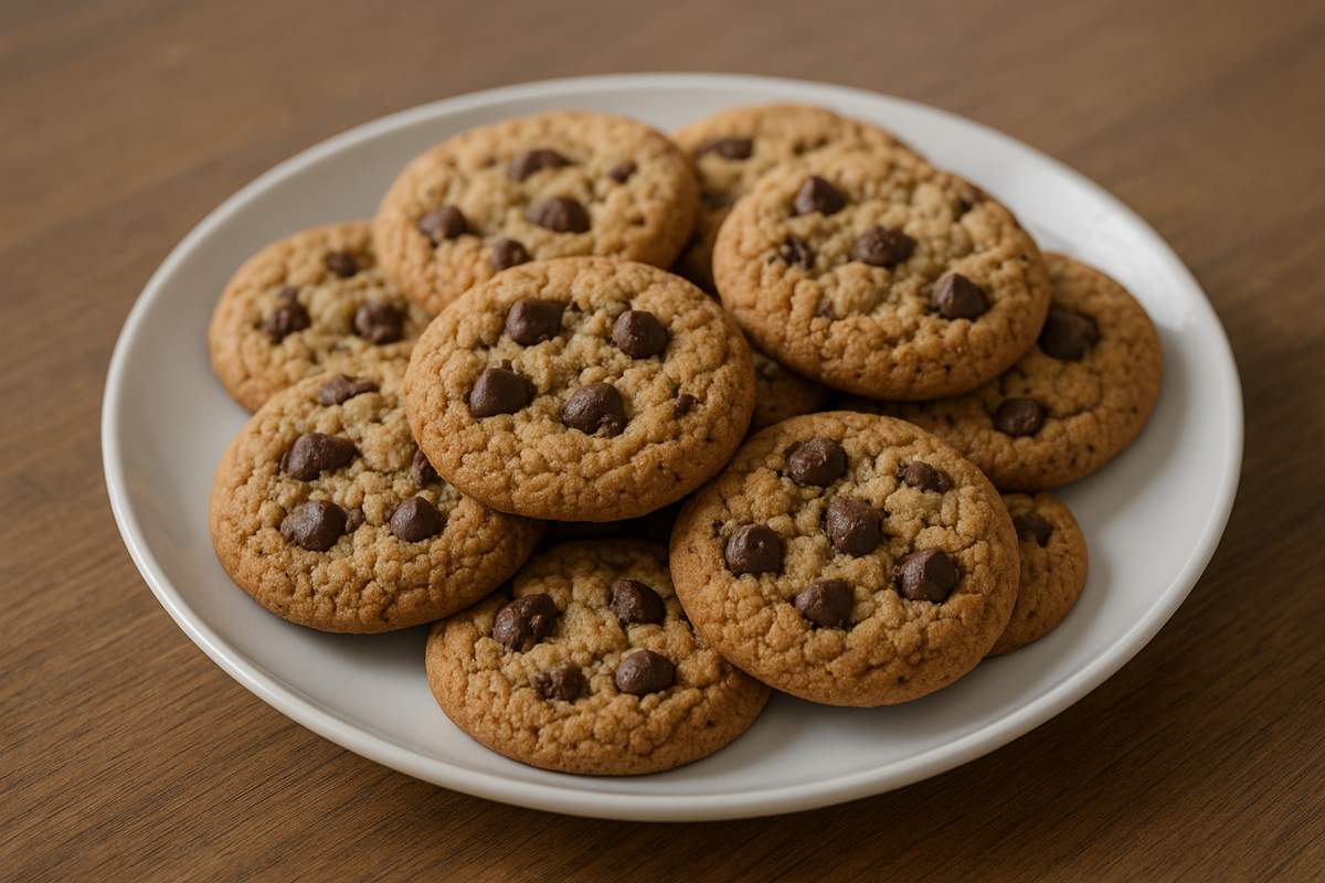 Receitas de cookies crocantes e macios na medida certa