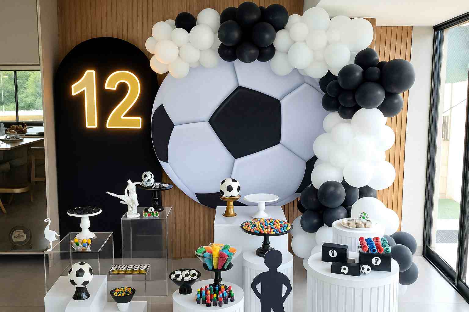 Tema de aniversário de 12 anos