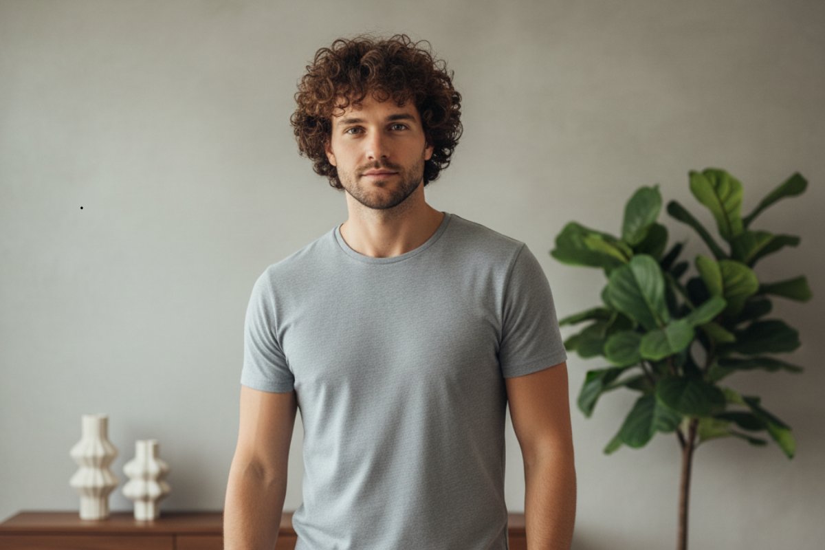 Ideias para cabelos cacheados masculinos modernos