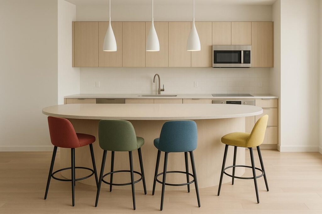 cozinha americana com balcão