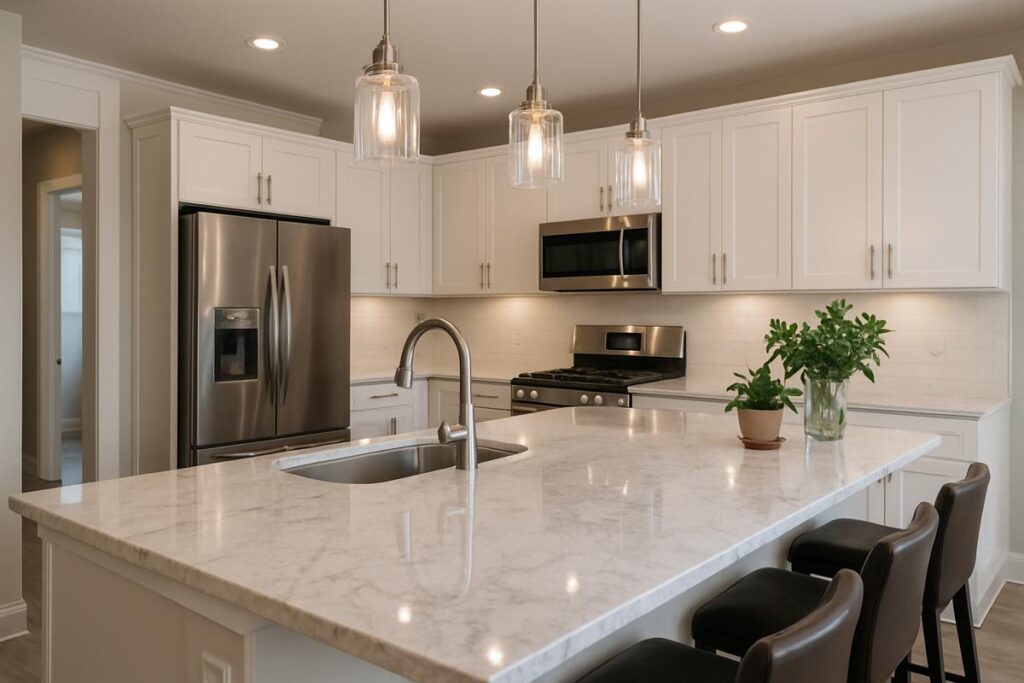 cozinha americana com balcão