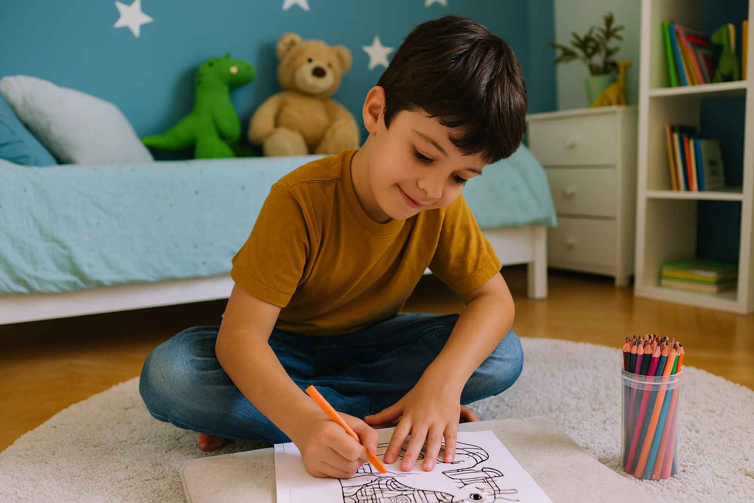 Modelos de desenho de cavalo para colorir e se divertir