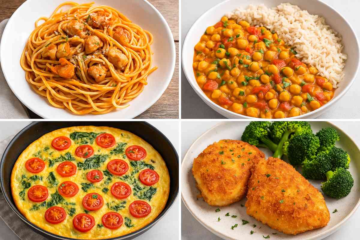 Receitas simples para almoço: pratos que combinam praticidade e sabor