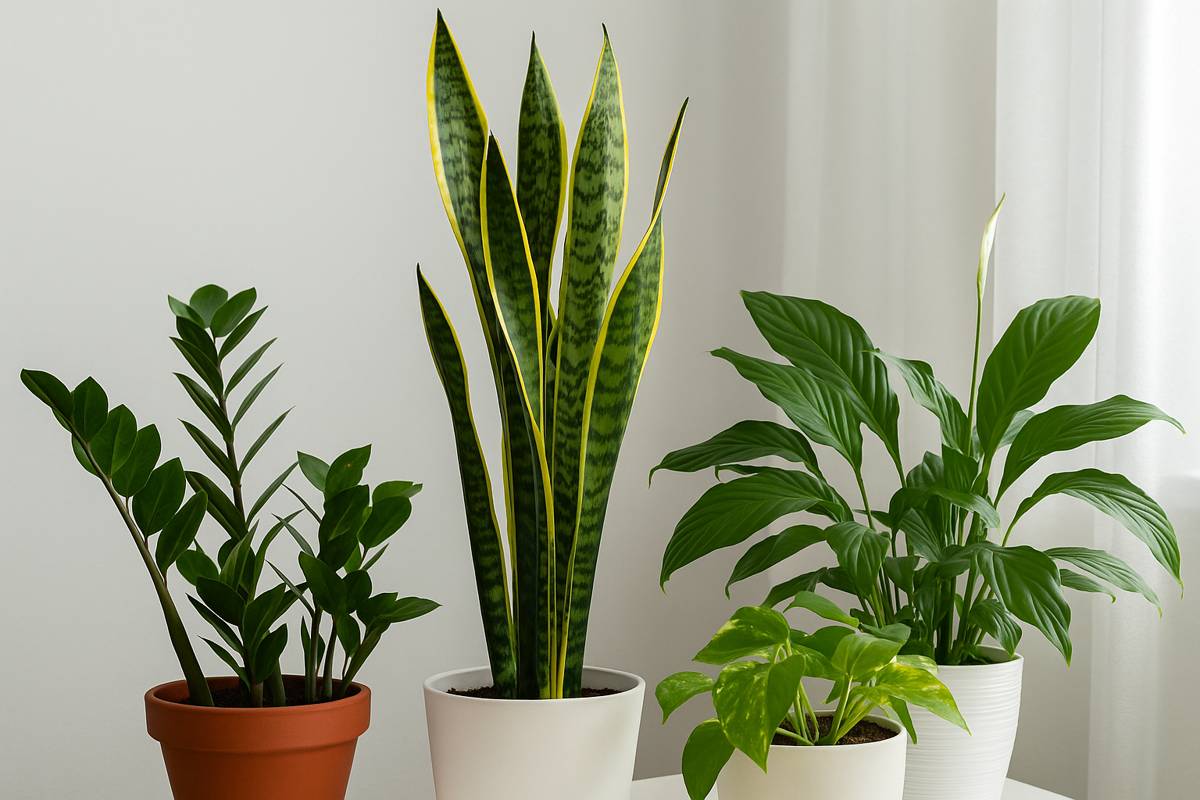Plantas resistentes para dentro de casa sem sol