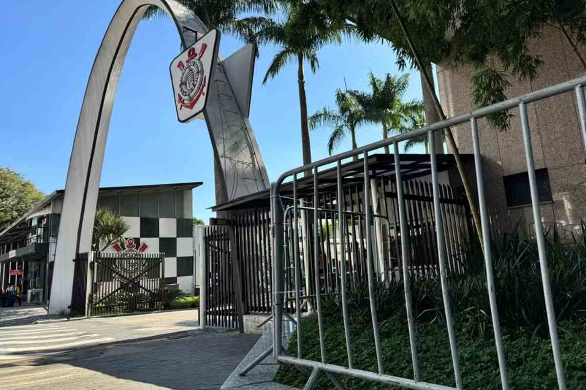 Parque São Jorge, sede social do Corinthians — Foto: César Culiche/Globo