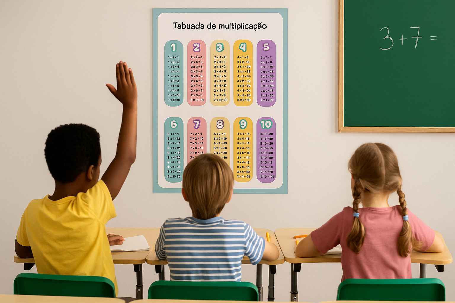 Modelos de tabuada completa para imprimir grátis