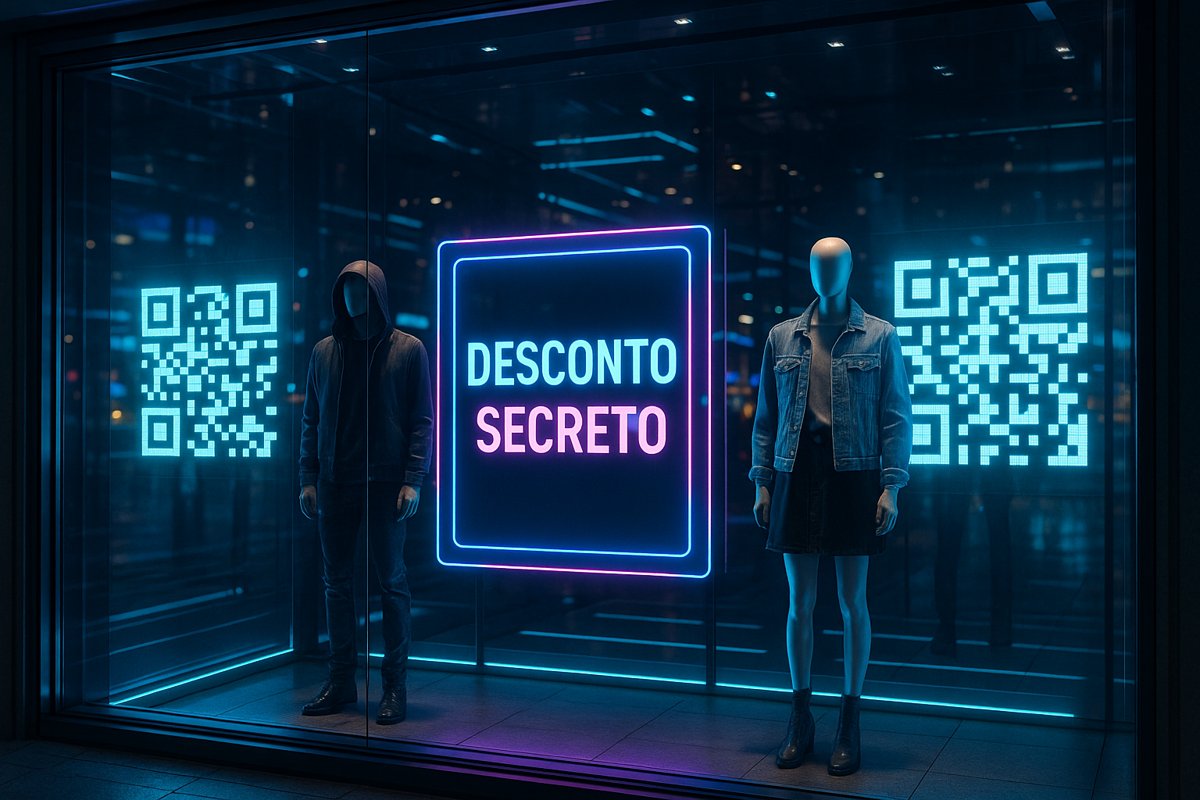 vitrines para a black friday