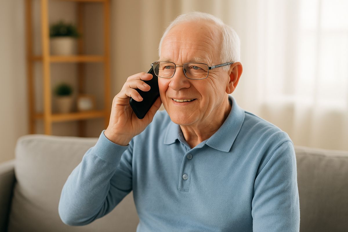 Celulares para idosos: simples e funcionais