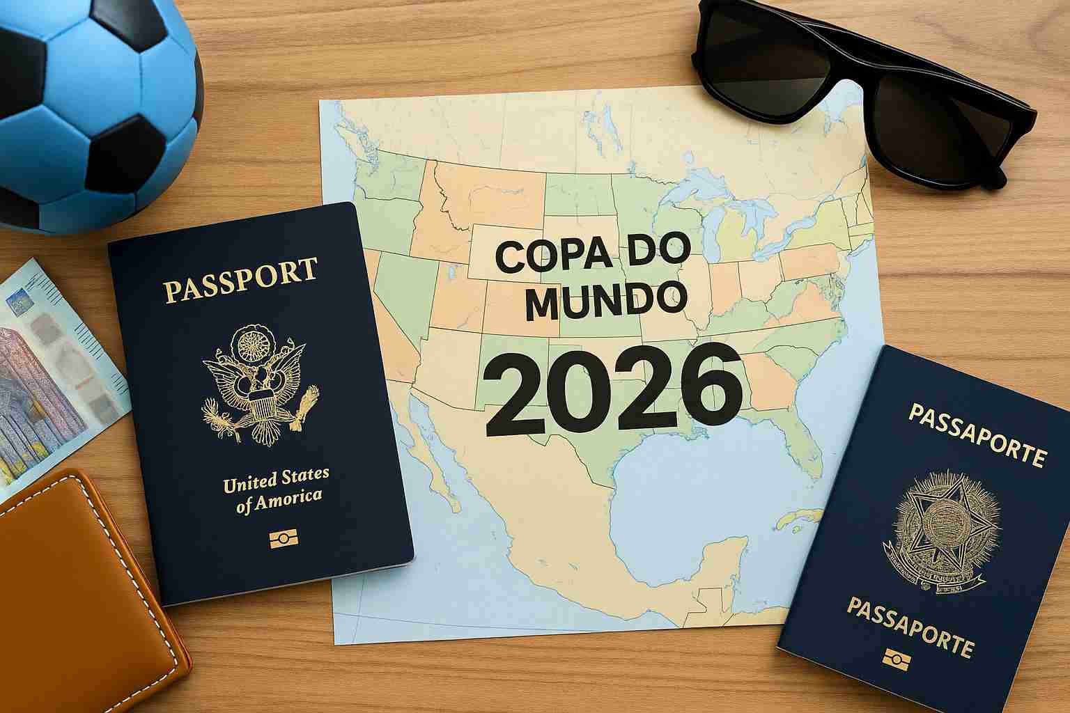 Copa do Mundo 2026: quais documentos e vistos serão exigidos para brasileiros