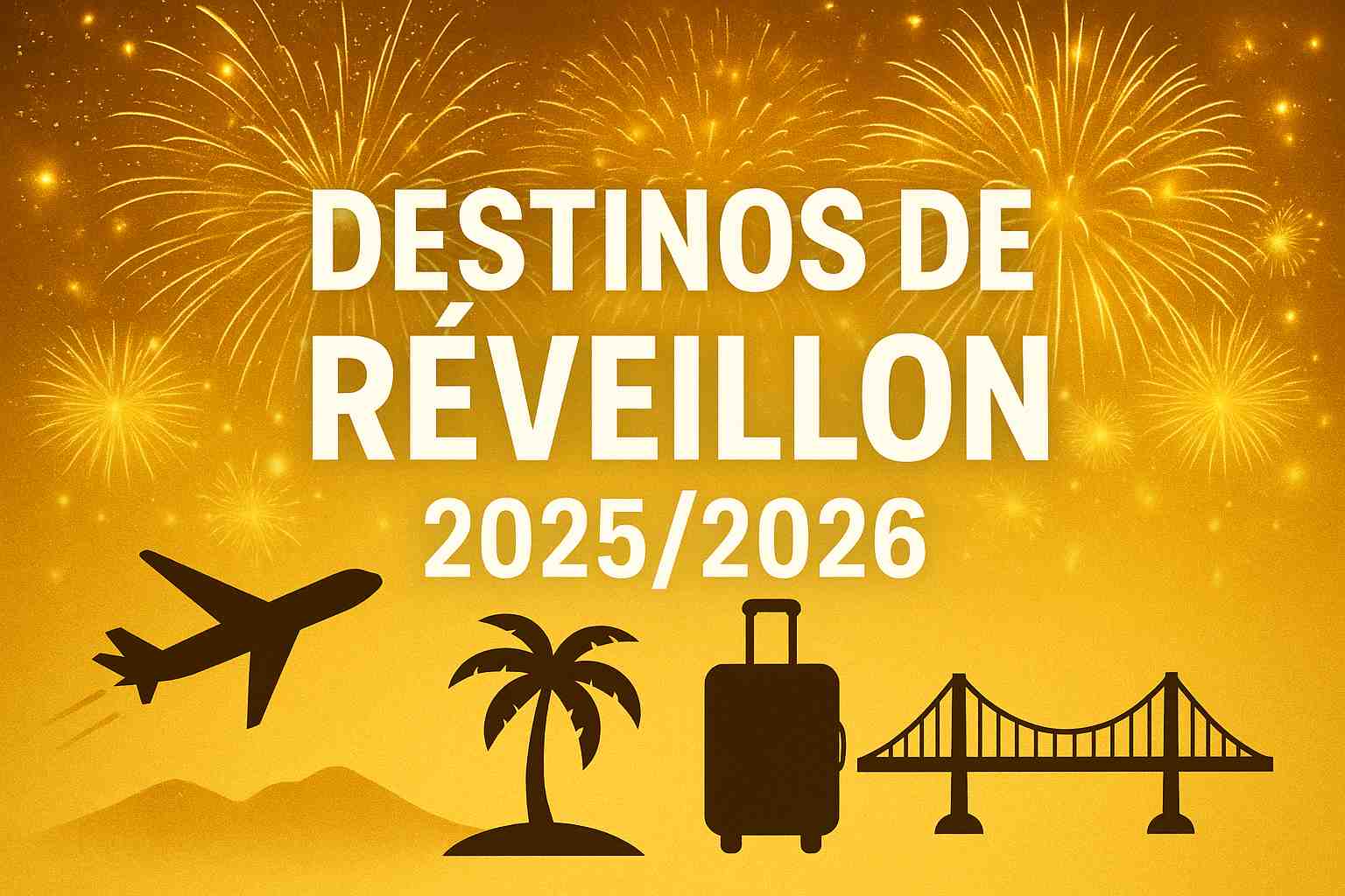 Destinos de Réveillon 2025/2026: veja os mais procurados