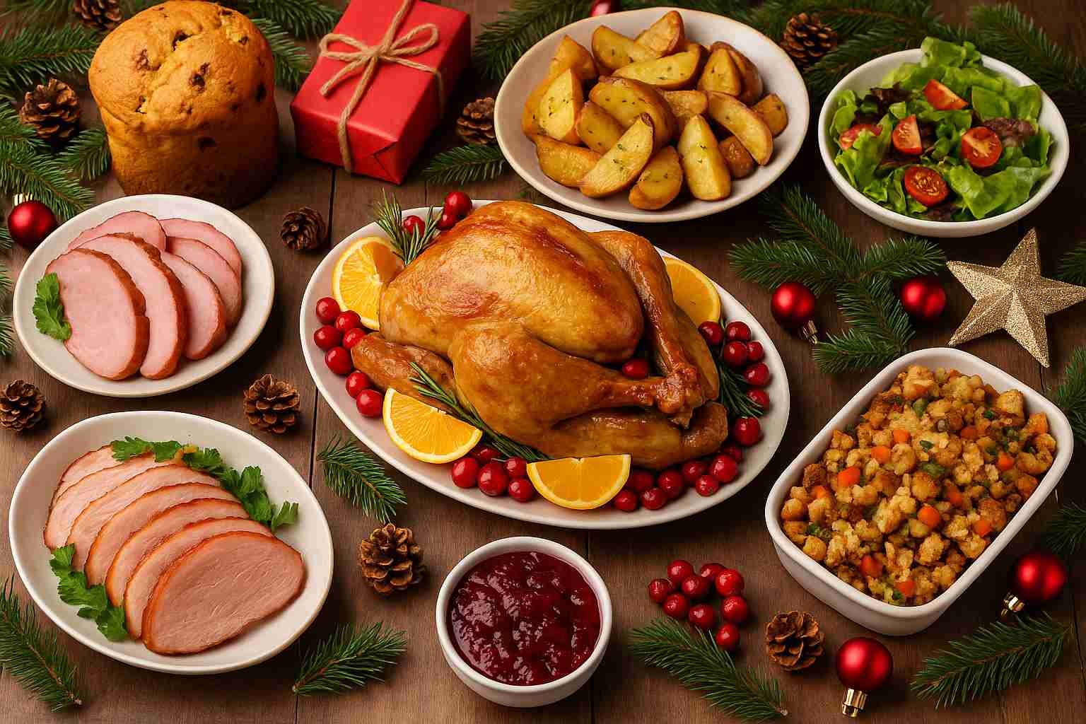 Ideias de comida para ceia de Natal para encantar toda a família