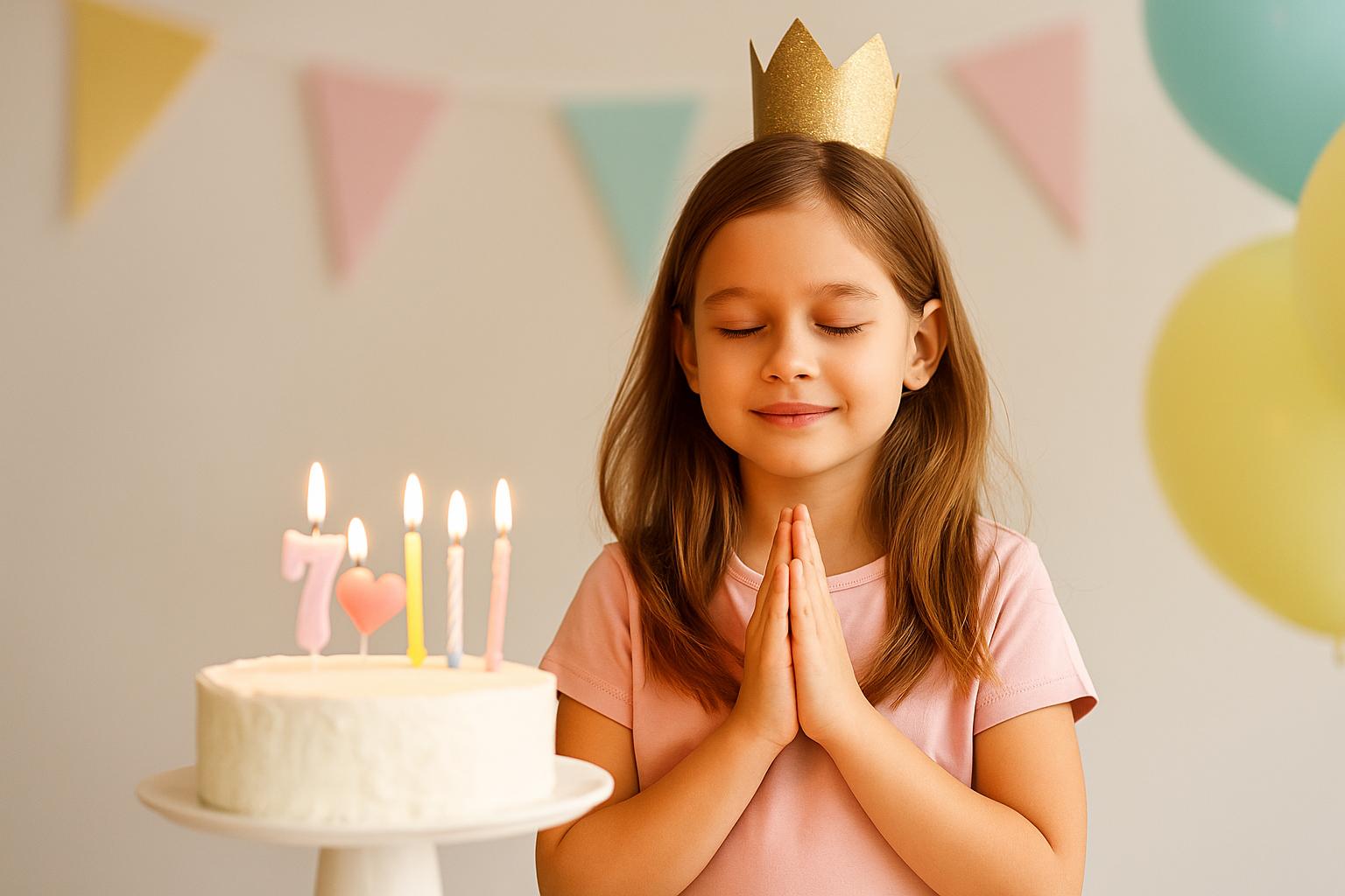 Mensagens de aniversário para crianças evangélicas para compartilhar