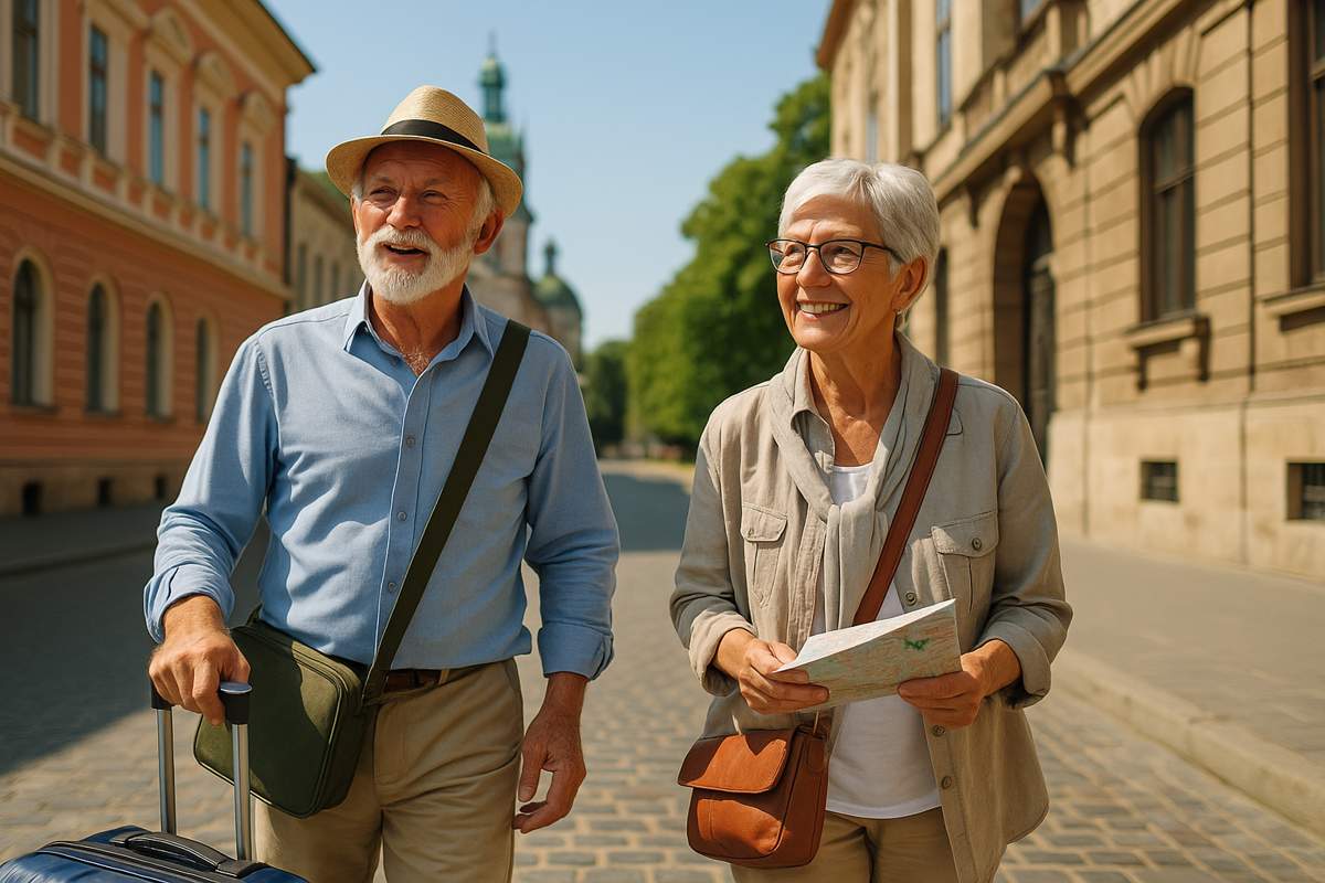 Os melhores destinos internacionais para idosos viajarem com tranquilidade