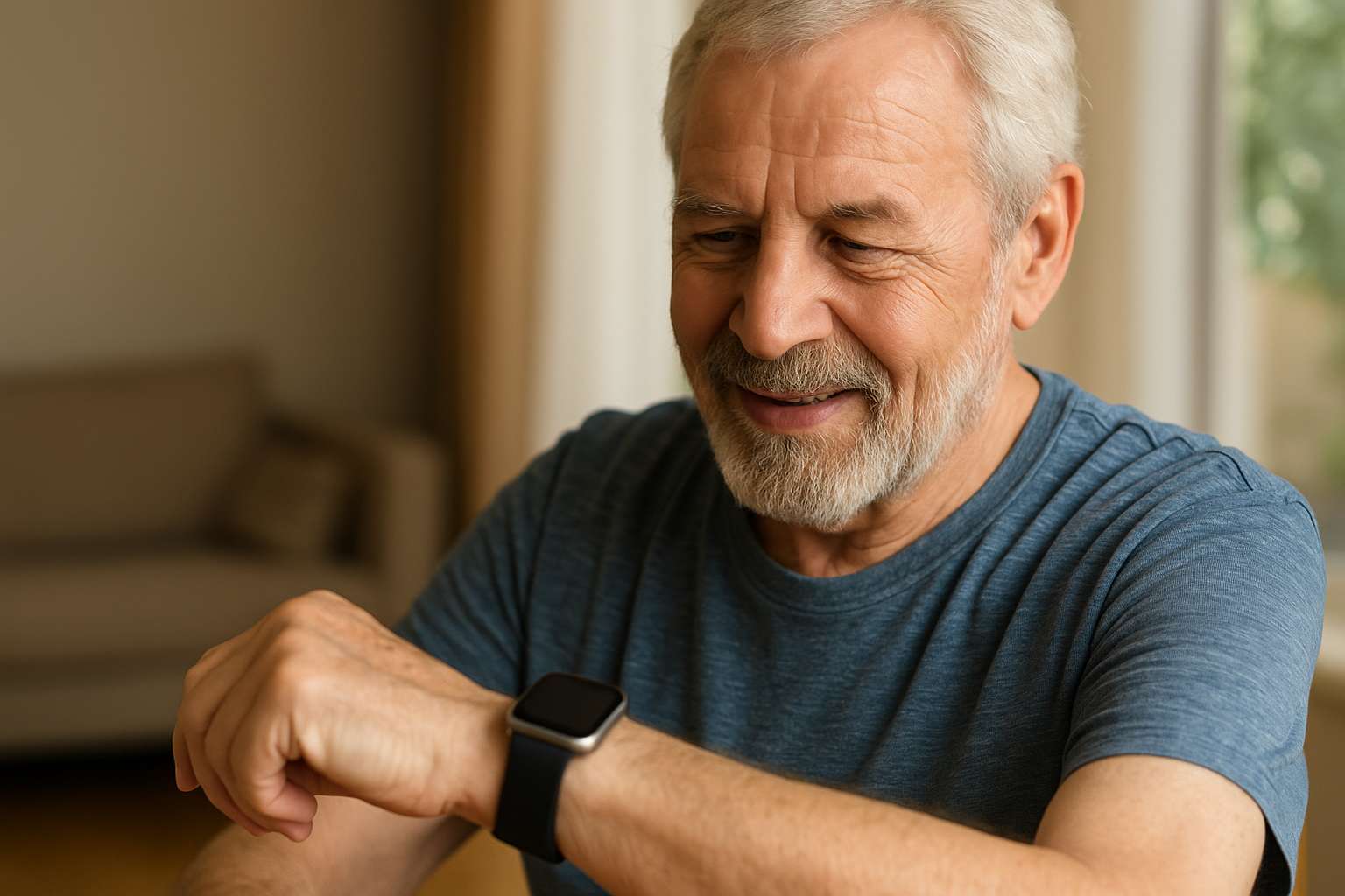 Relógios inteligentes para monitoramento de saúde em idosos