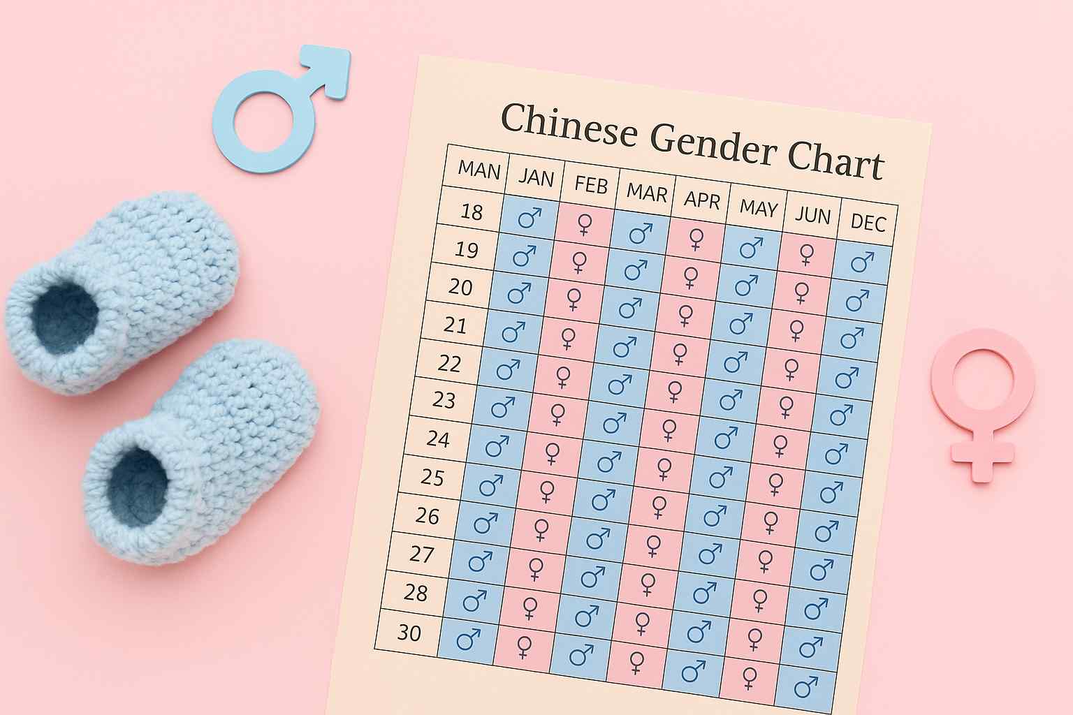 Como funciona a Tabela Chinesa e o que ela diz sobre o sexo do bebê