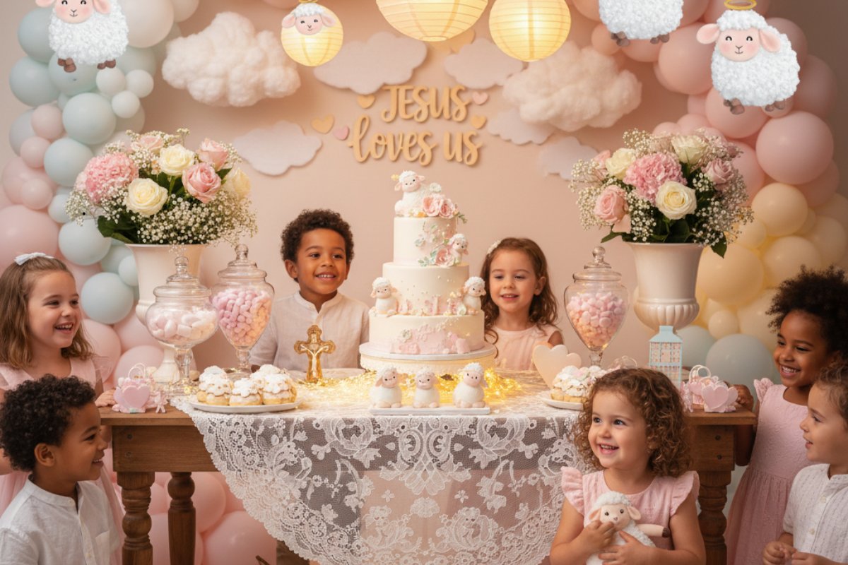 Temas de aniversário evangélico para meninas