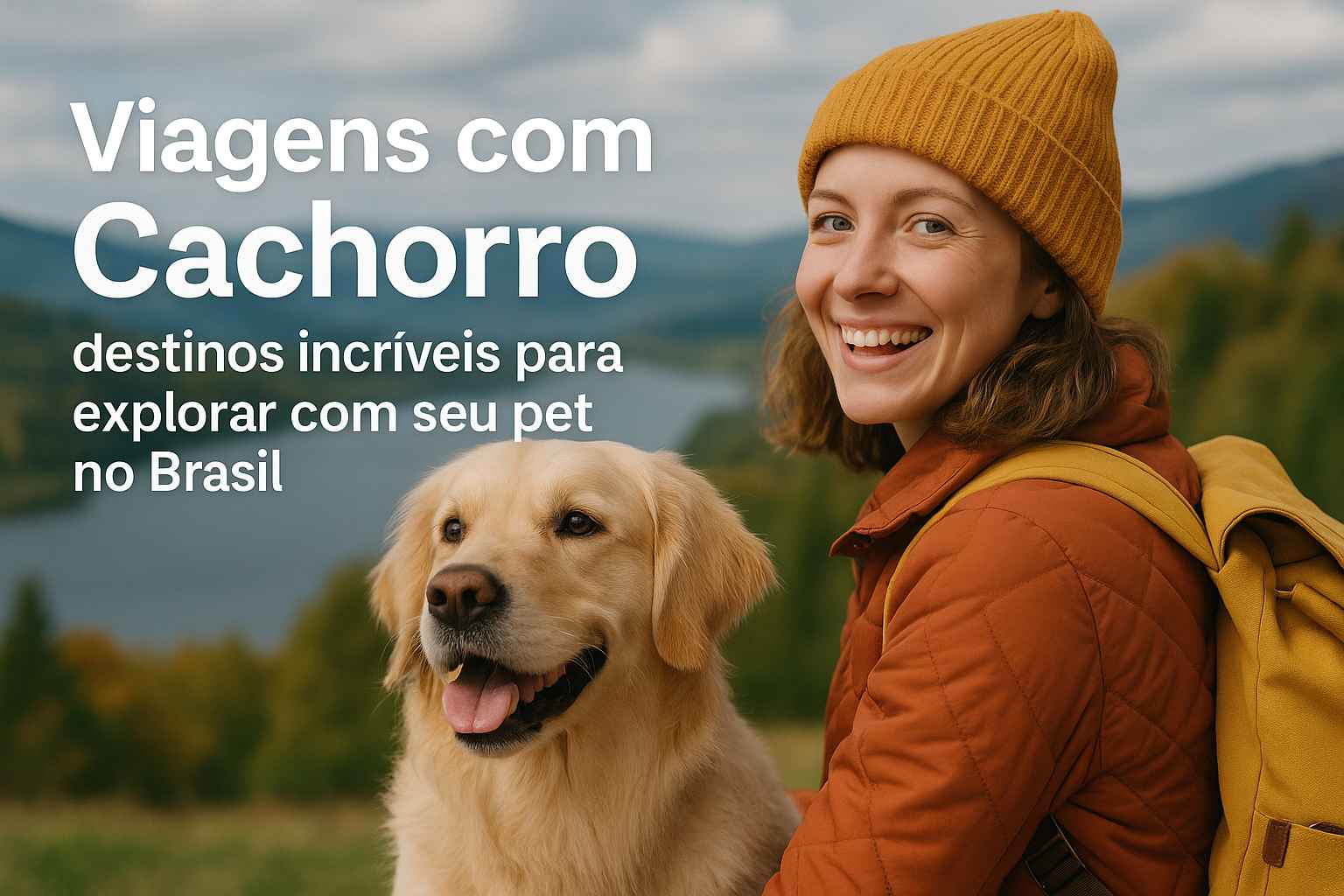 Viagens com cachorro: os melhores destinos para levar seu pet