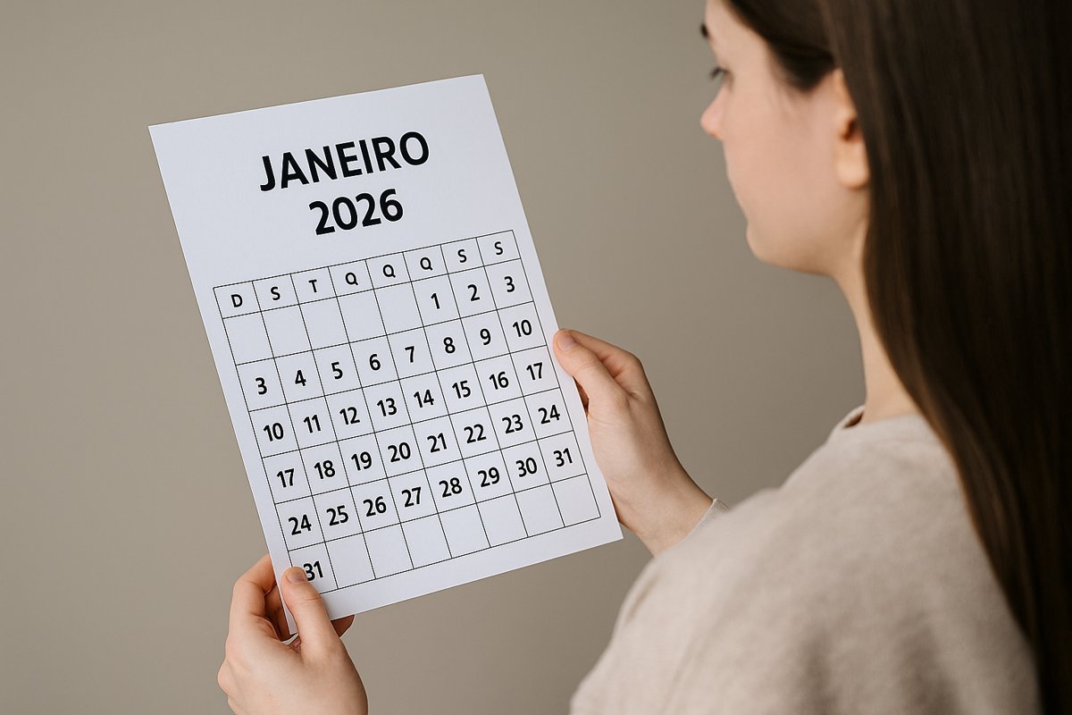 Calendário janeiro 2026 para imprimir: planeje seu mês com praticidade