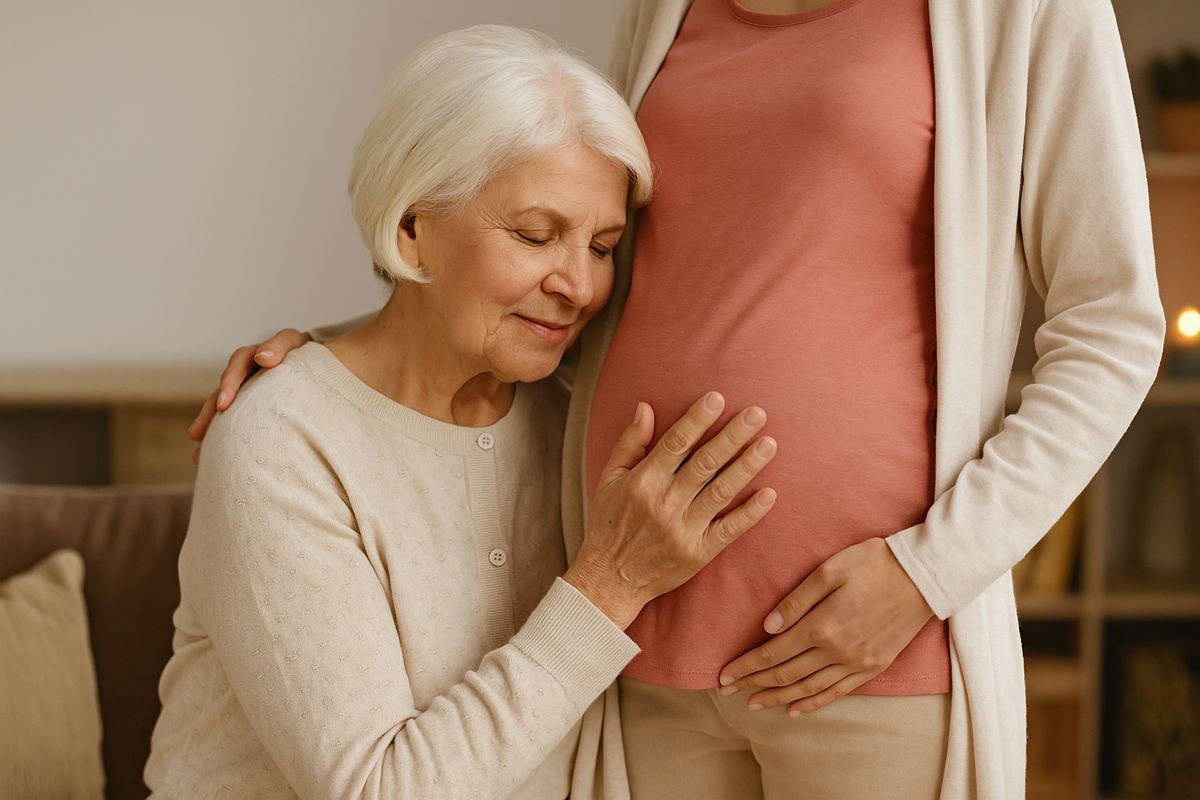 Lindas orações da vovó para o neto que está chegando