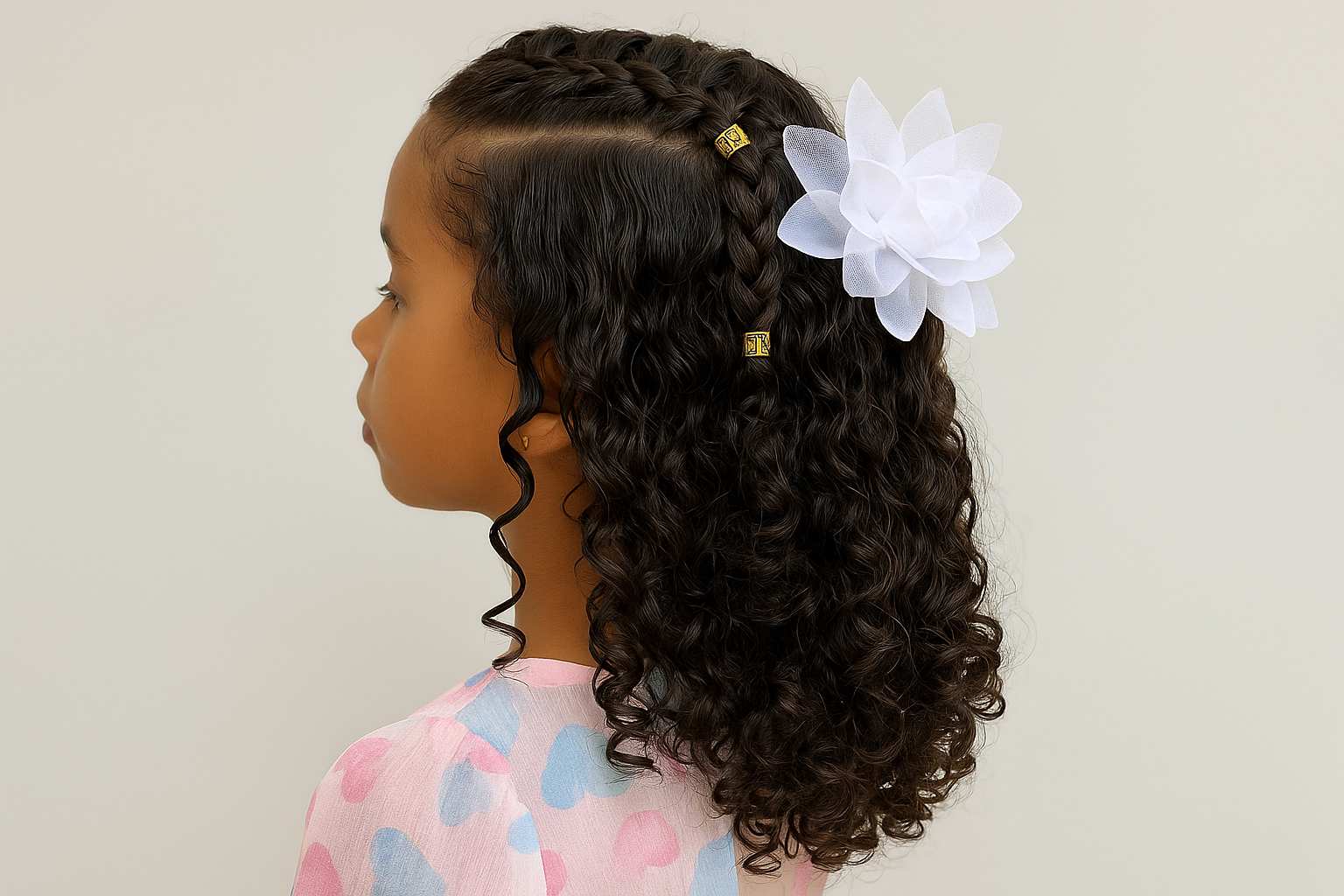 Penteado para formatura infantil: ideias fofas e fáceis de fazer