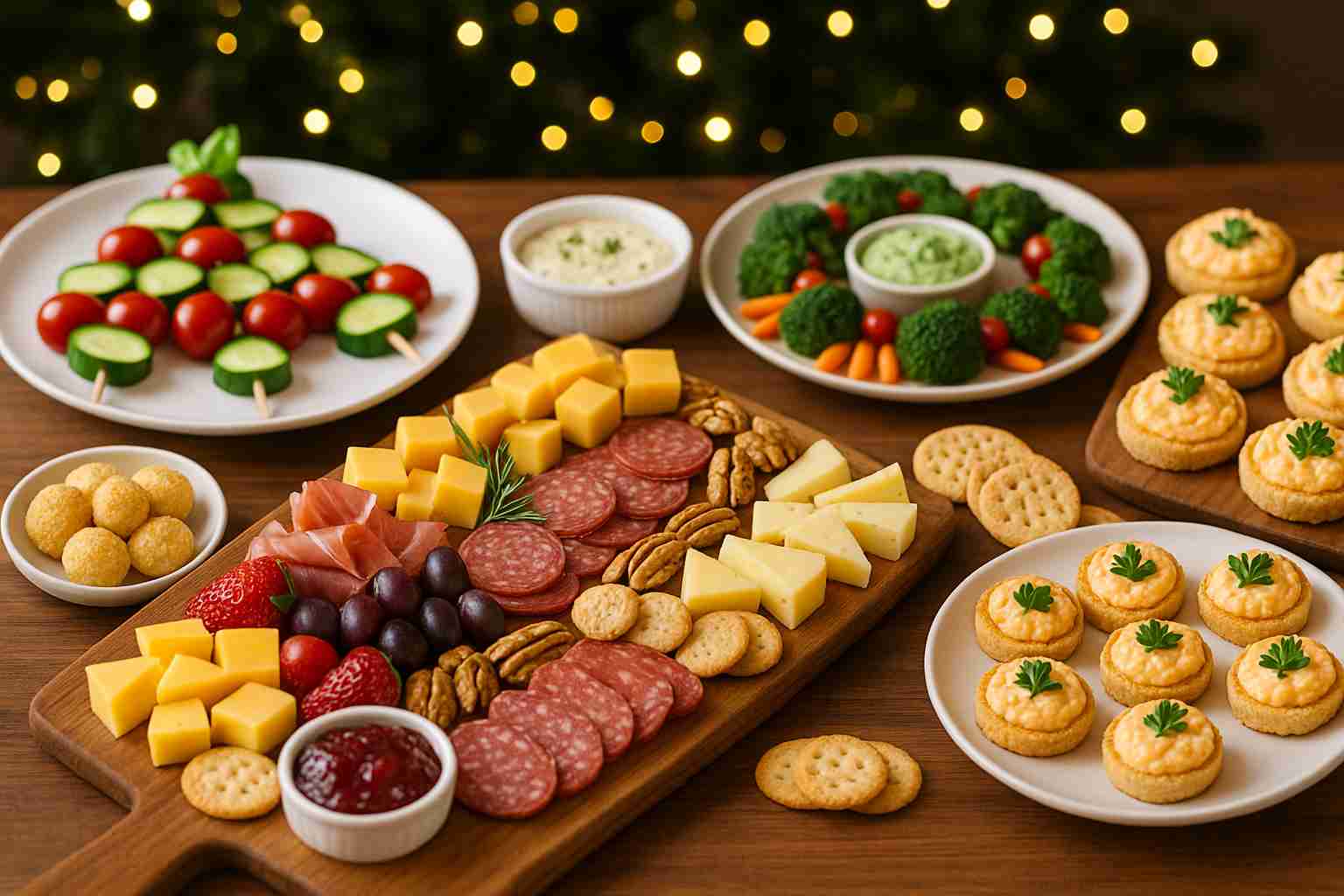 Aperitivos para o Natal: entradas fáceis e que rendem muito