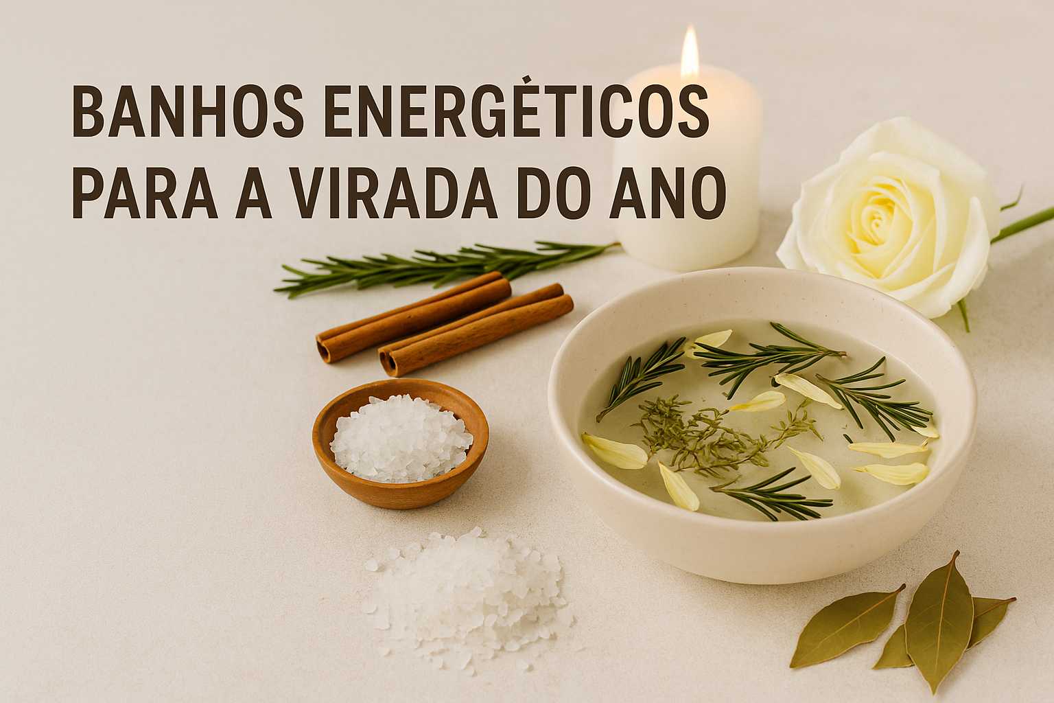 Banhos energéticos para a virada do ano
