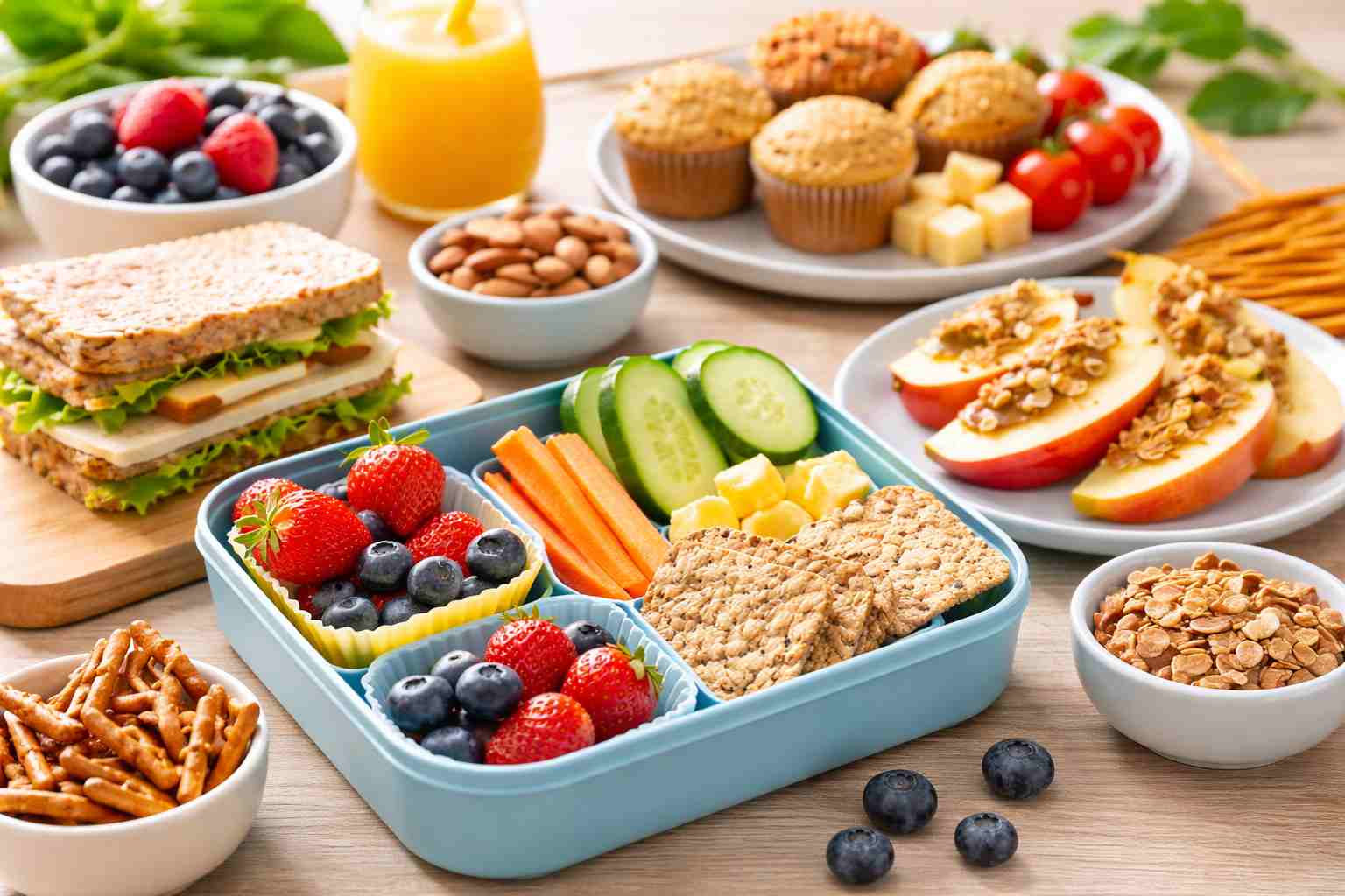 Lanches rápidos para crianças: opções fáceis e nutritivas