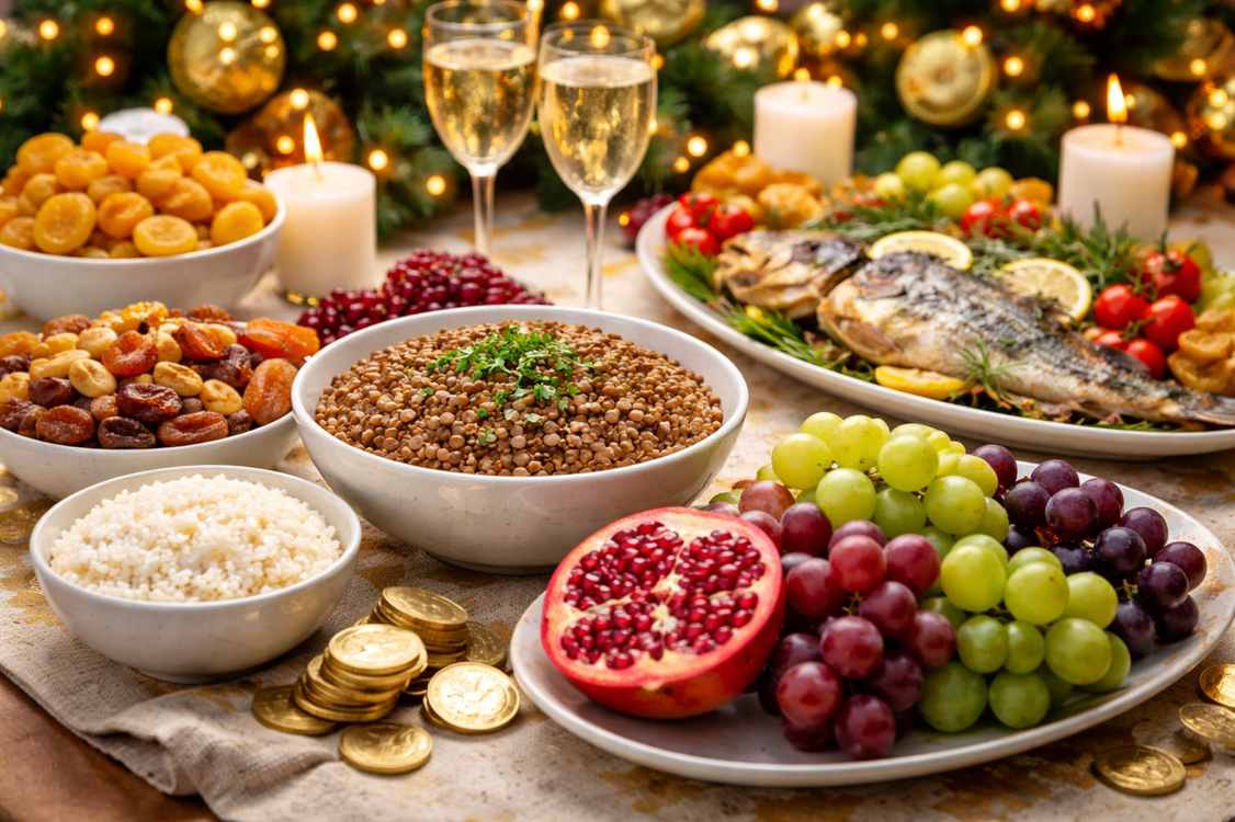 O que comer no Ano Novo para atrair prosperidade