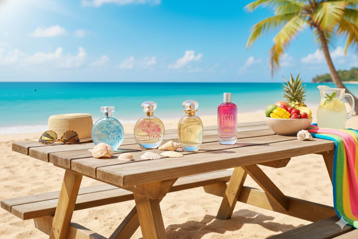 Perfumes do Boticário para o verão: fragrâncias femininas refrescantes