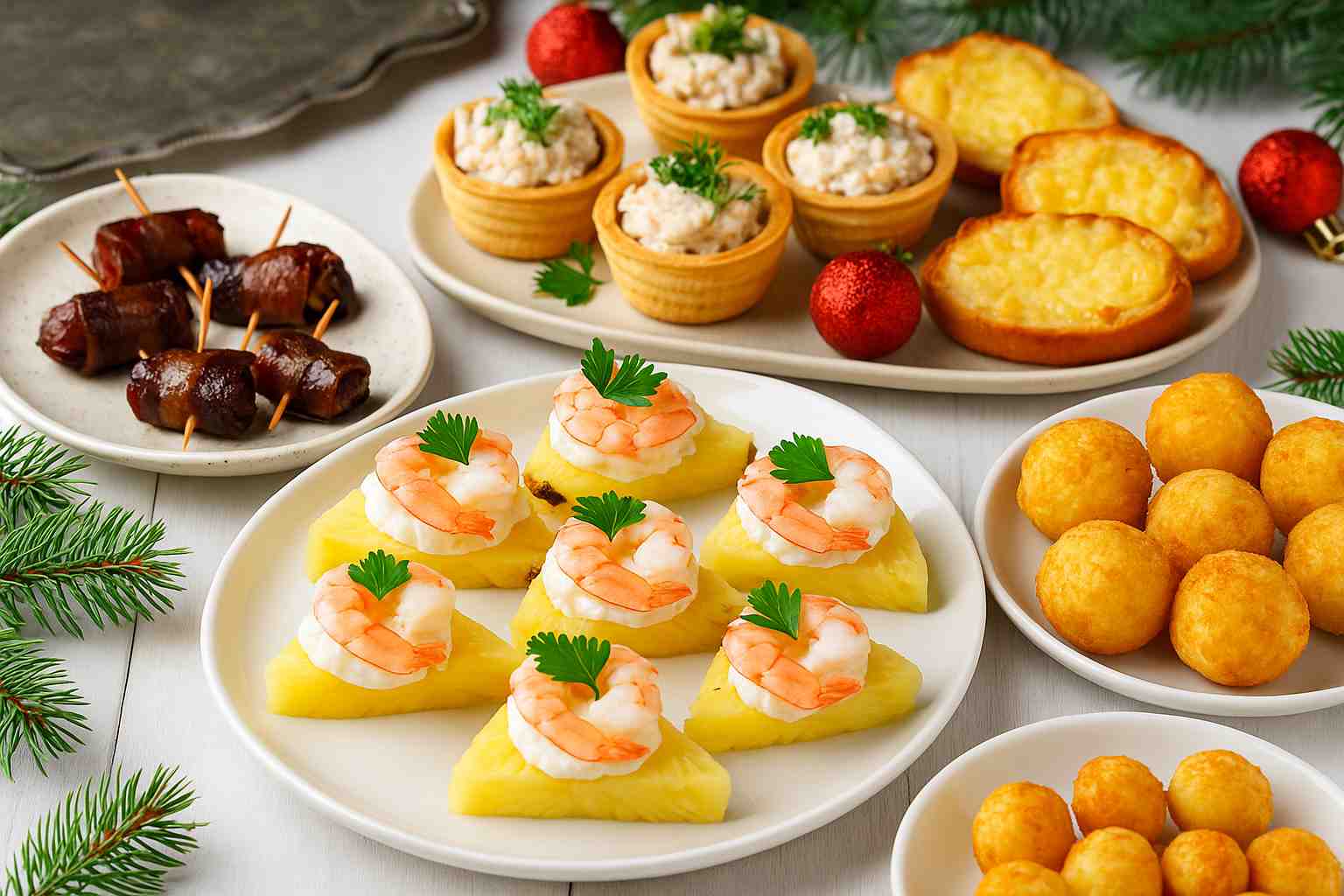 Petiscos para o Natal: ideias rápidas e saborosas