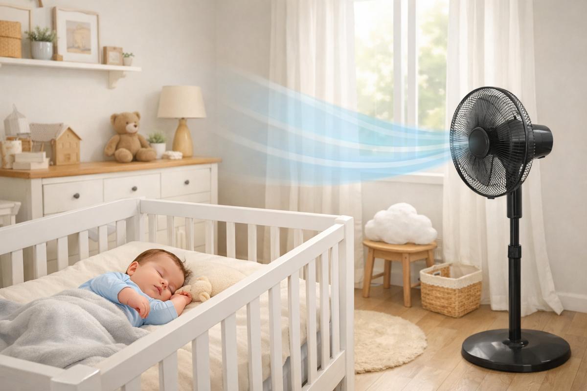 Ventilador faz mal para bebê? Descubra!