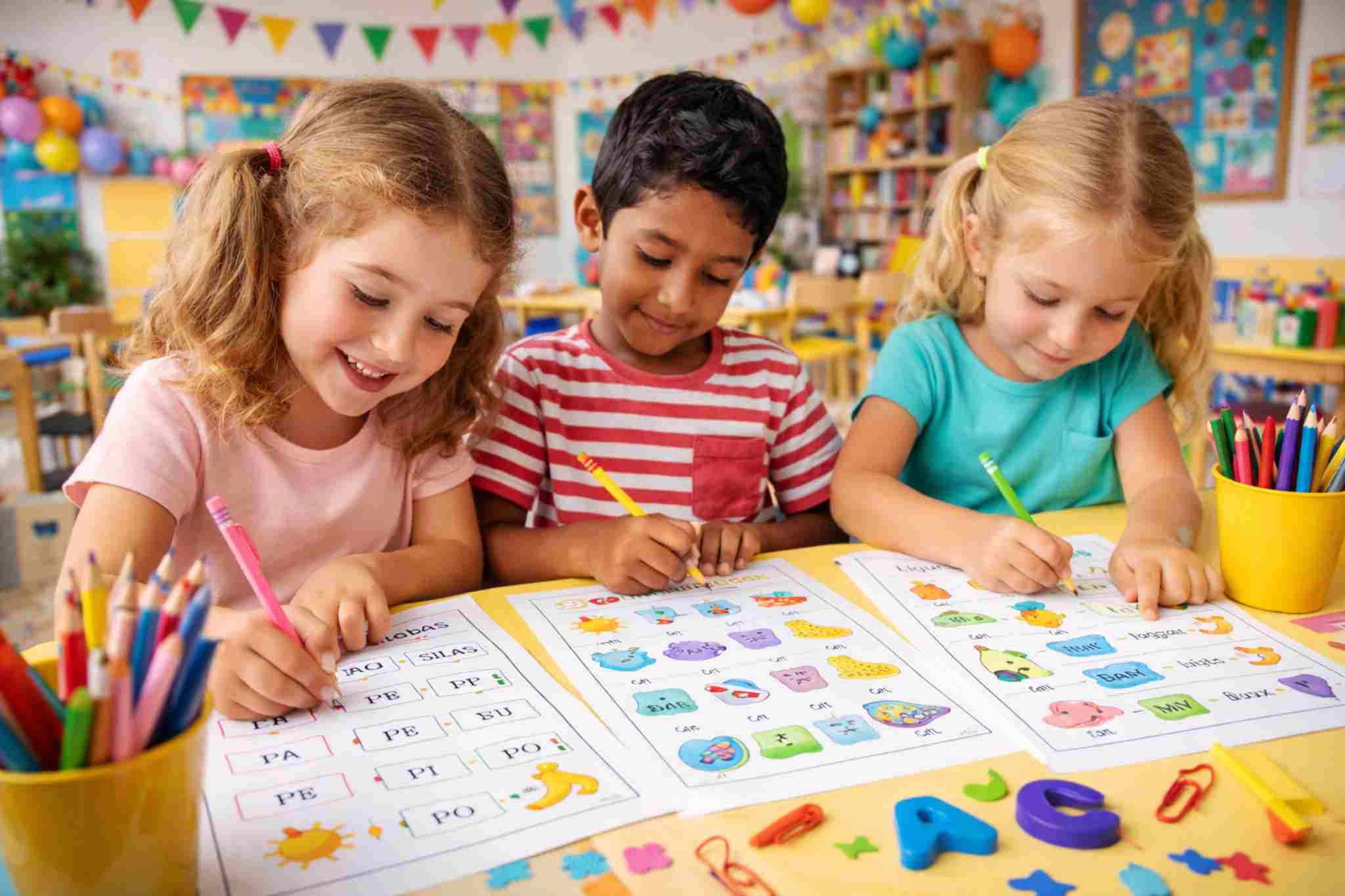 Atividades de alfabetização para imprimir grátis