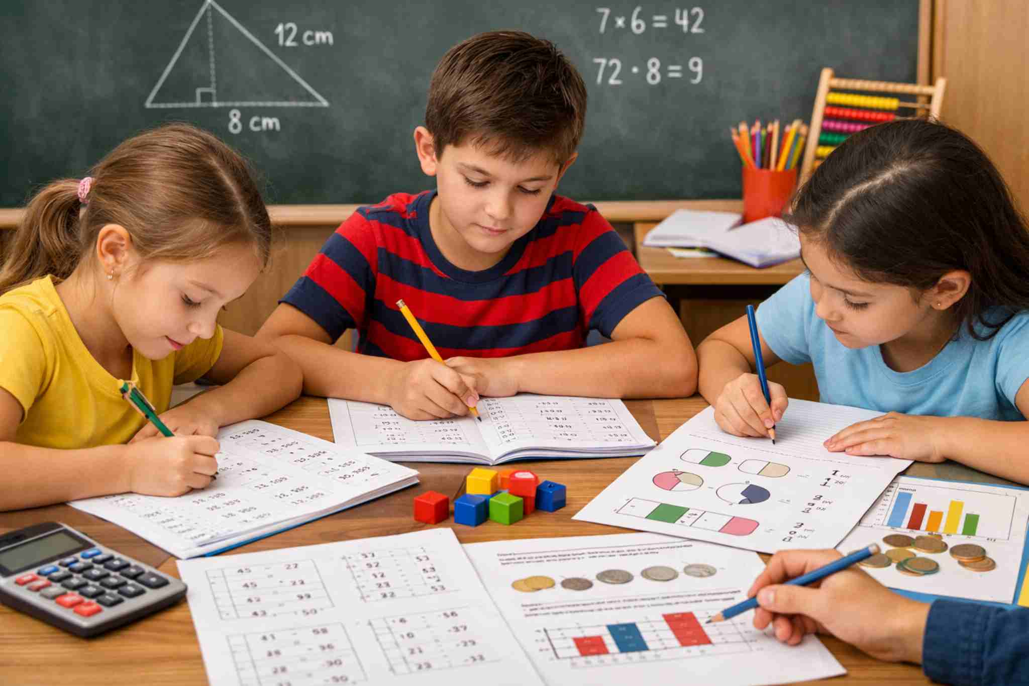 Atividades de matemática 4º ano prontas para imprimir