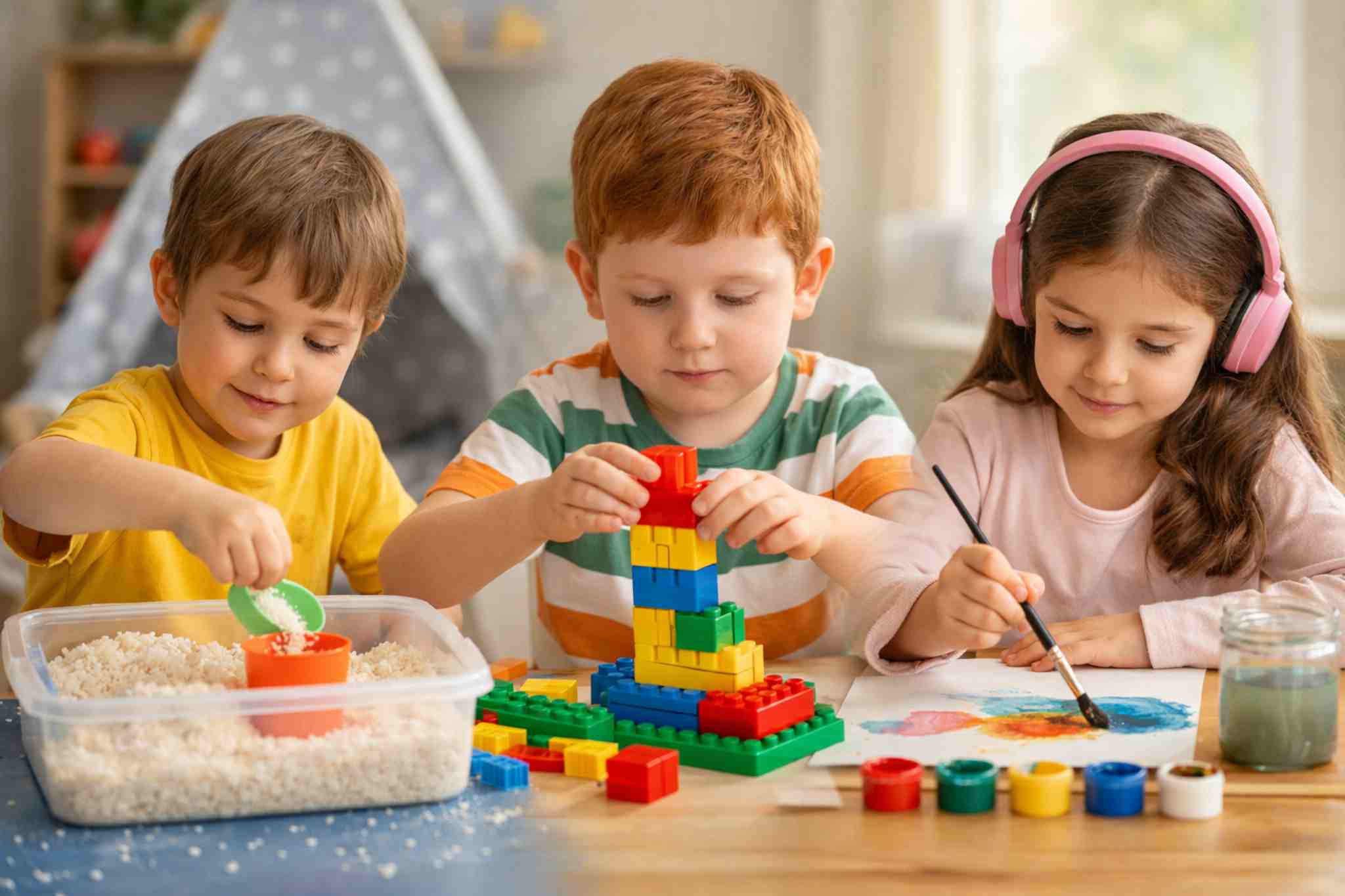 Atividades para crianças autistas para apoiar o desenvolvimento