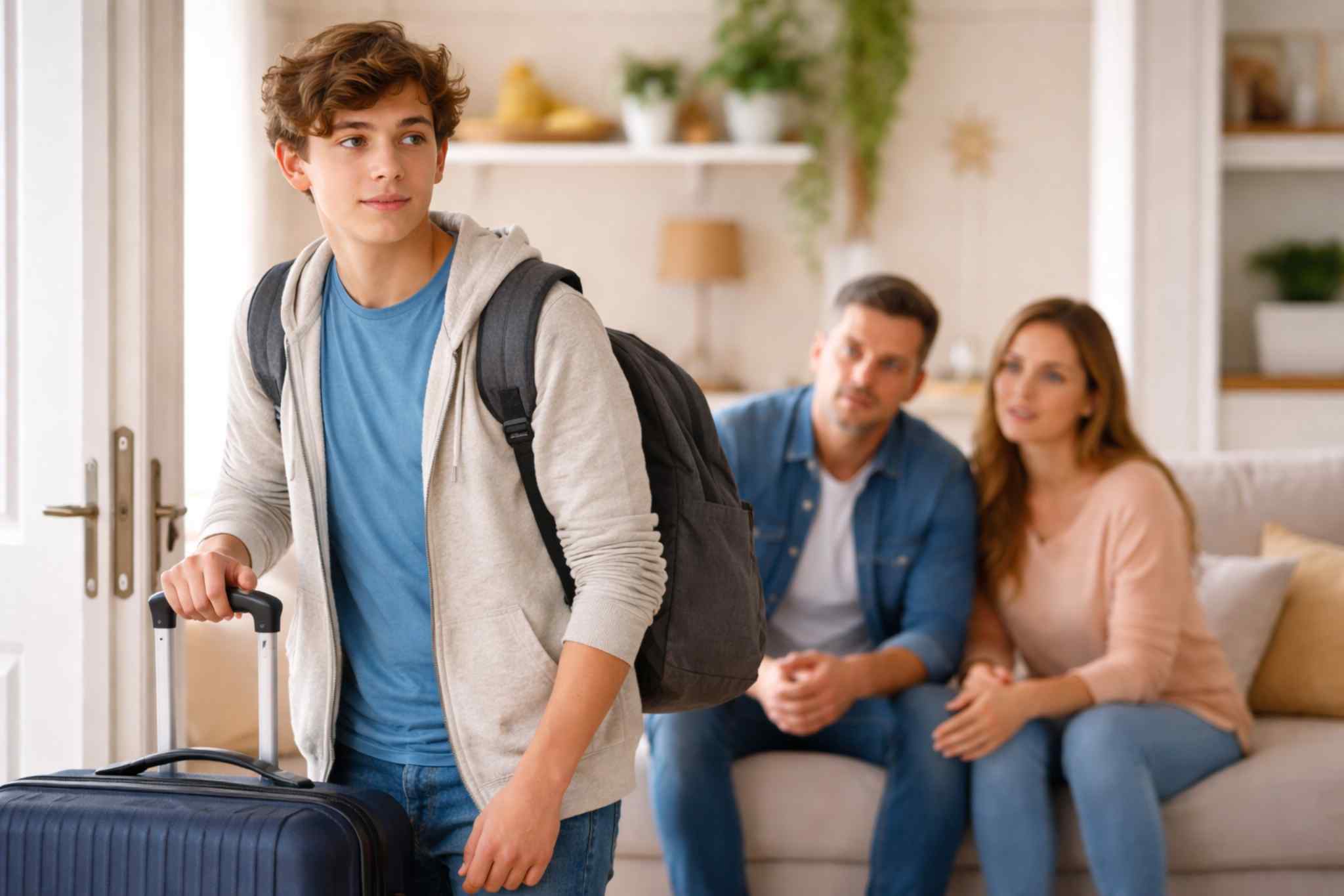 Com 17 anos pode sair de casa? Veja o que diz a lei