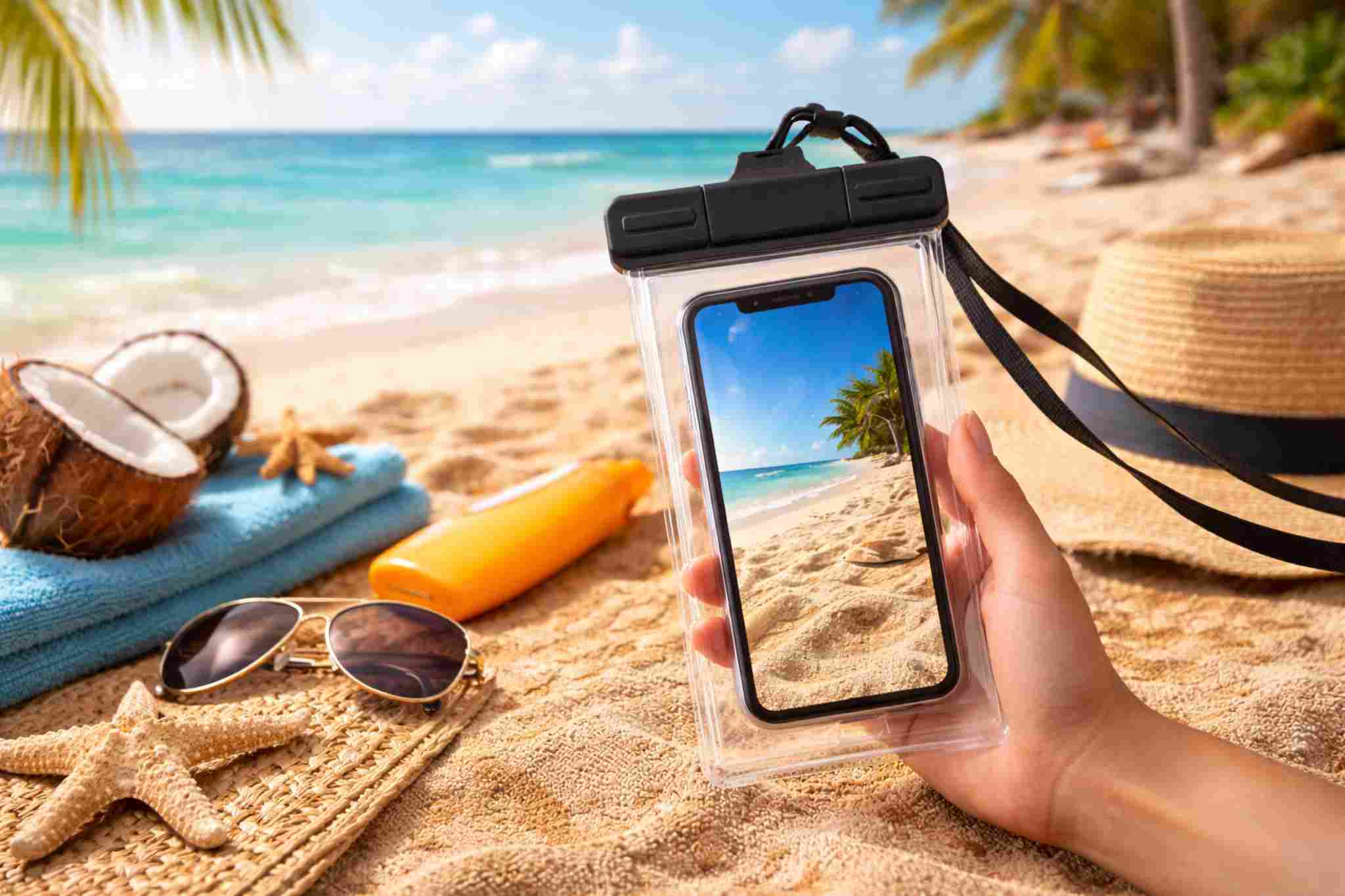 Como cuidar do celular na praia e evitar danos