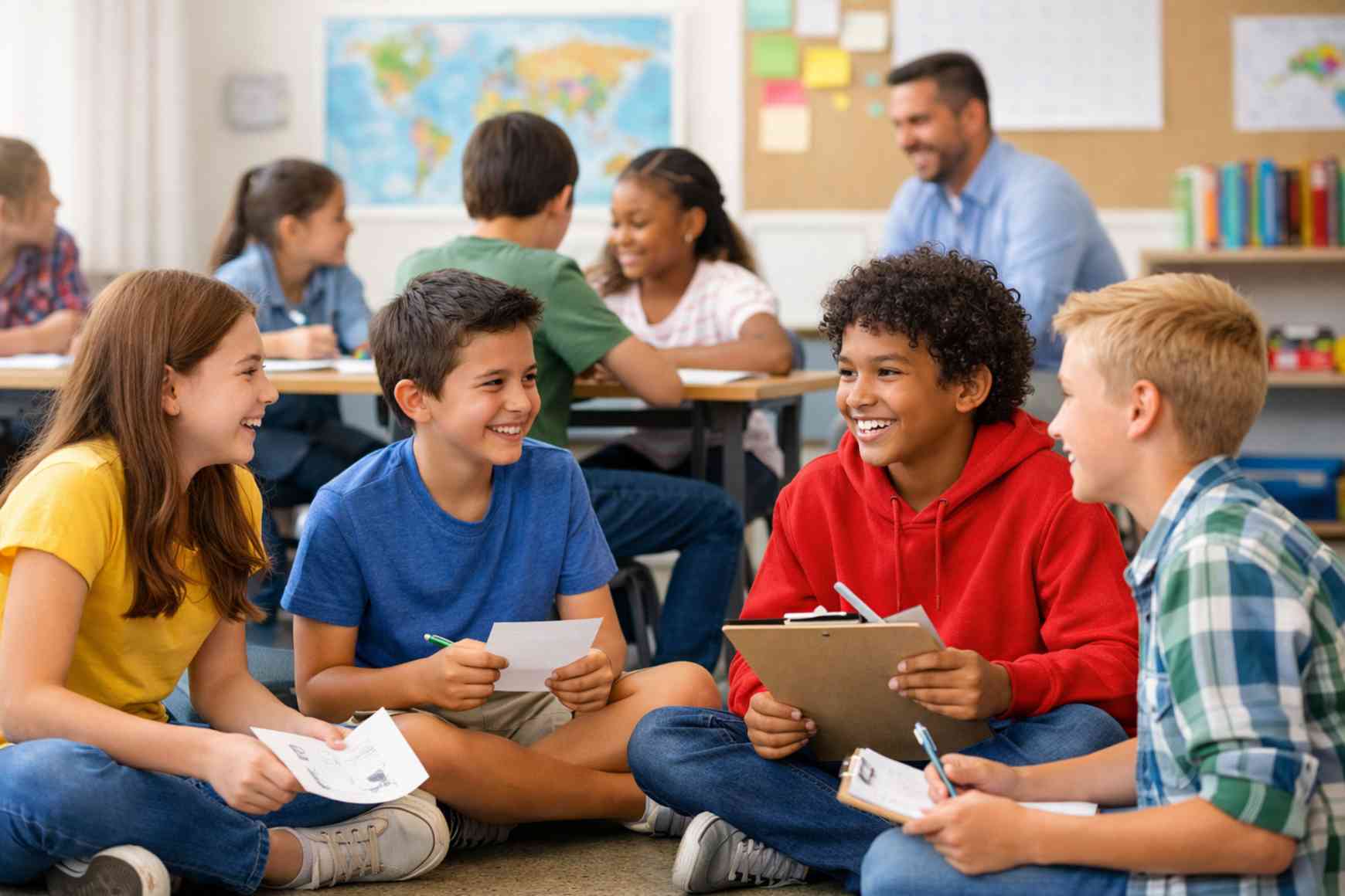 Dinâmicas de volta às aulas para turmas do fundamental II