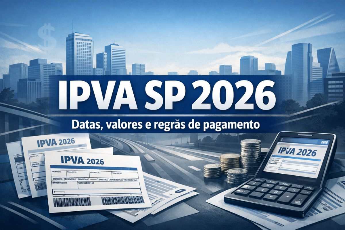 IPVA SP 2026: calendário de pagamento começa hoje (12/01)