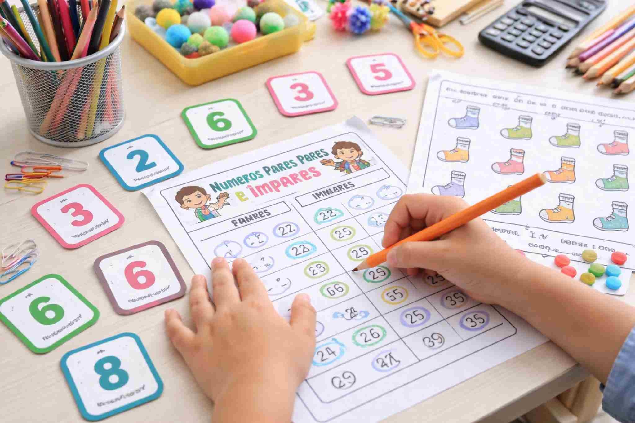 Ideias de atividades de números pares e ímpares para o 3º ano