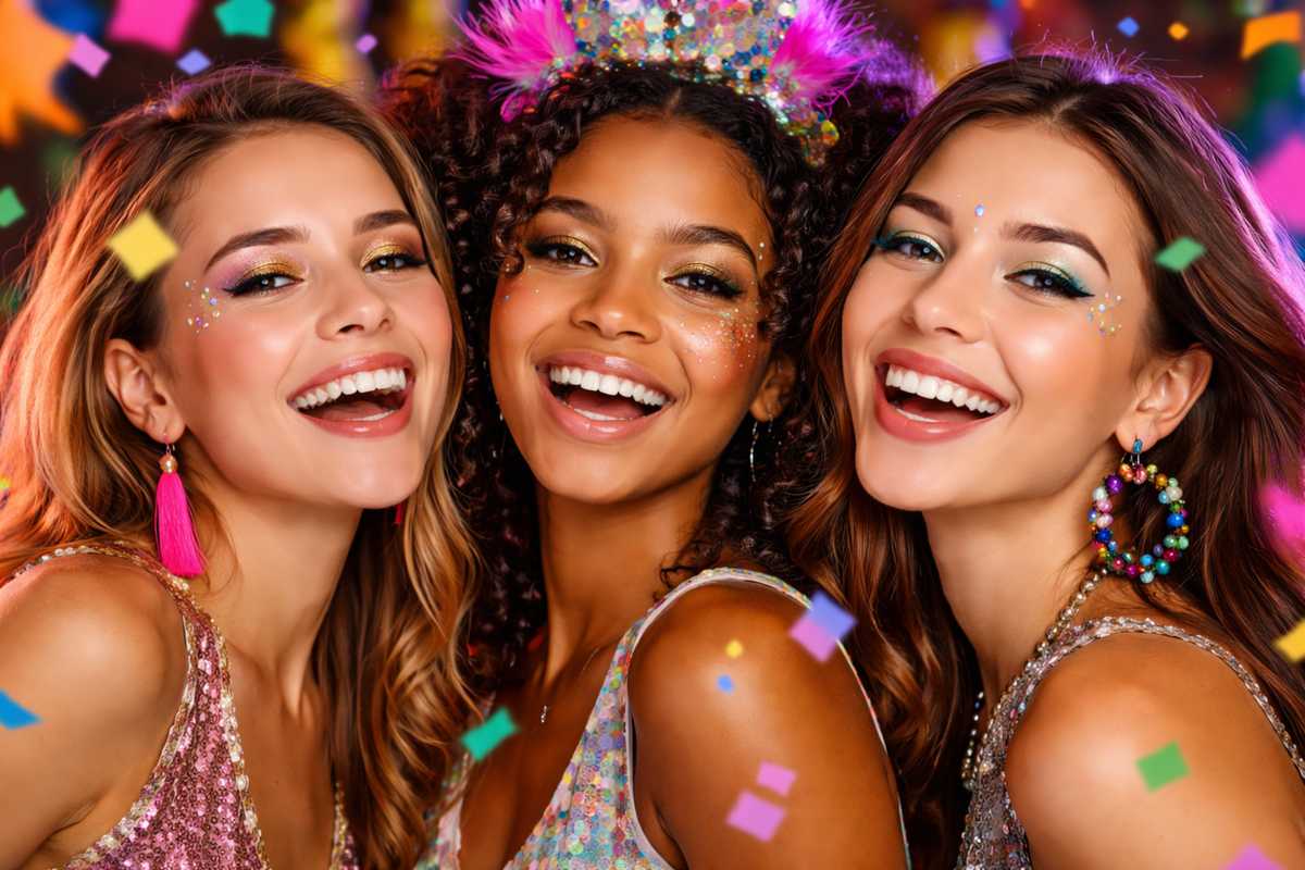 Maquiagem de carnaval simples: ideias fáceis e rápidas