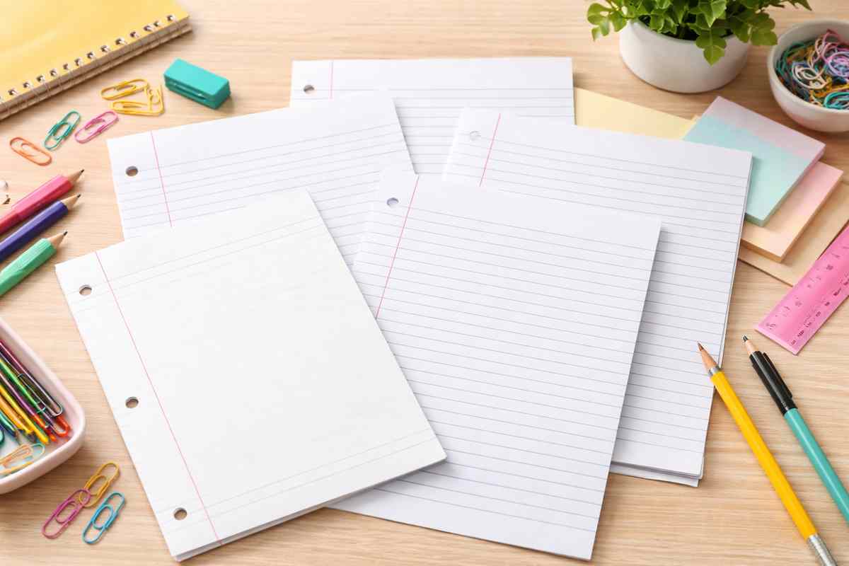 Modelos de folha pautada para imprimir