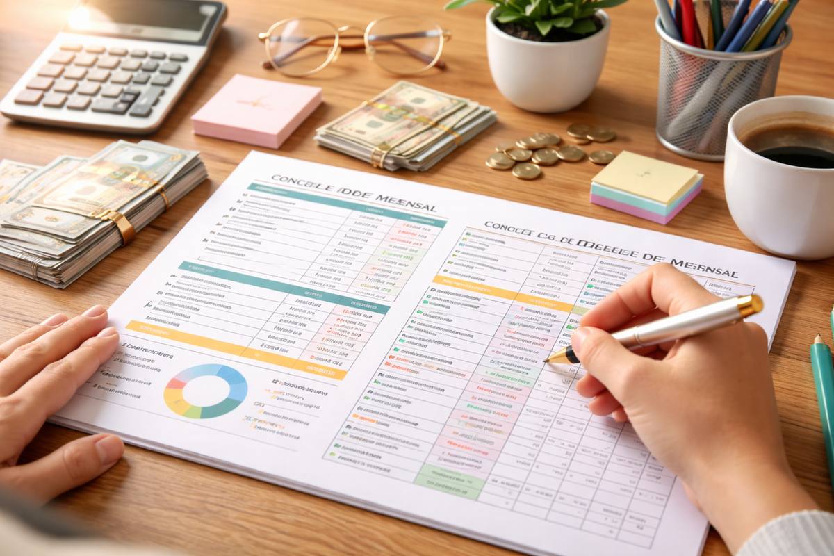 Planner financeiro para imprimir: modelos prontos