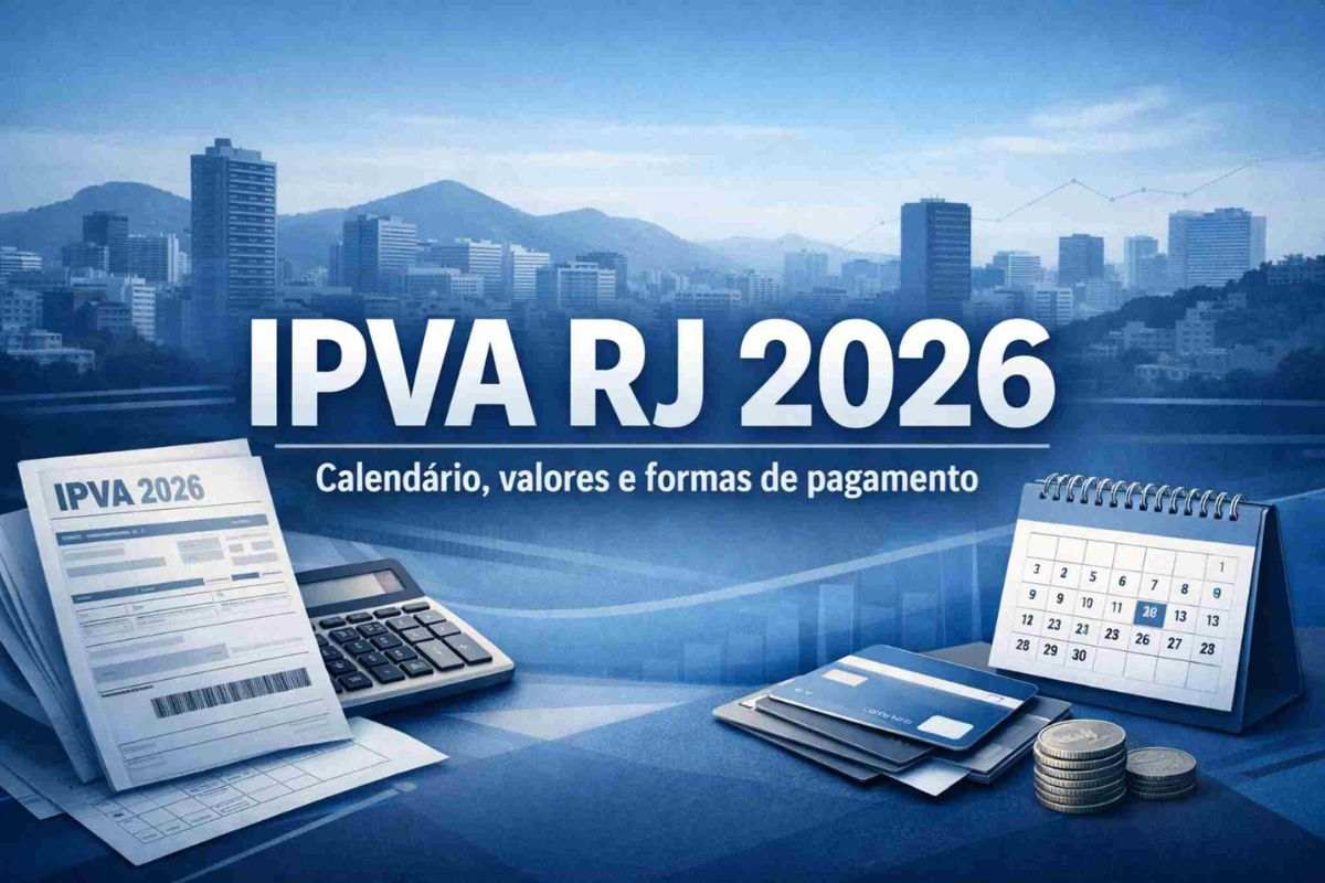 Vencimento IPVA 2026 RJ: veja o calendário