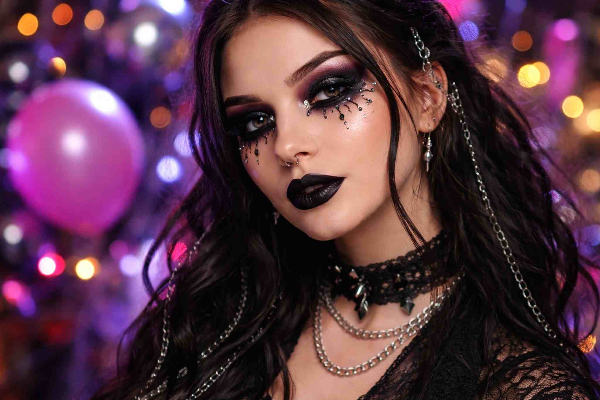 Maquiagem gótica no Carnaval: ideias e inspirações