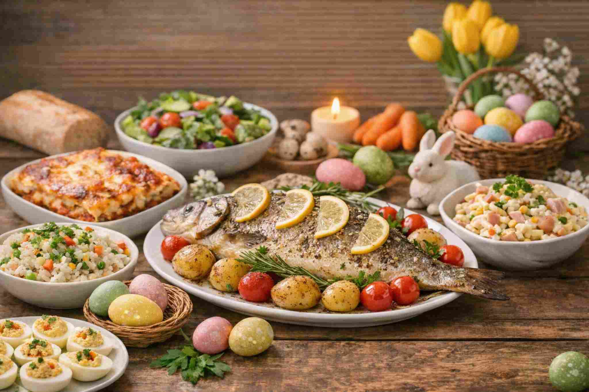 Almoço de Páscoa: cardápio simples e econômico