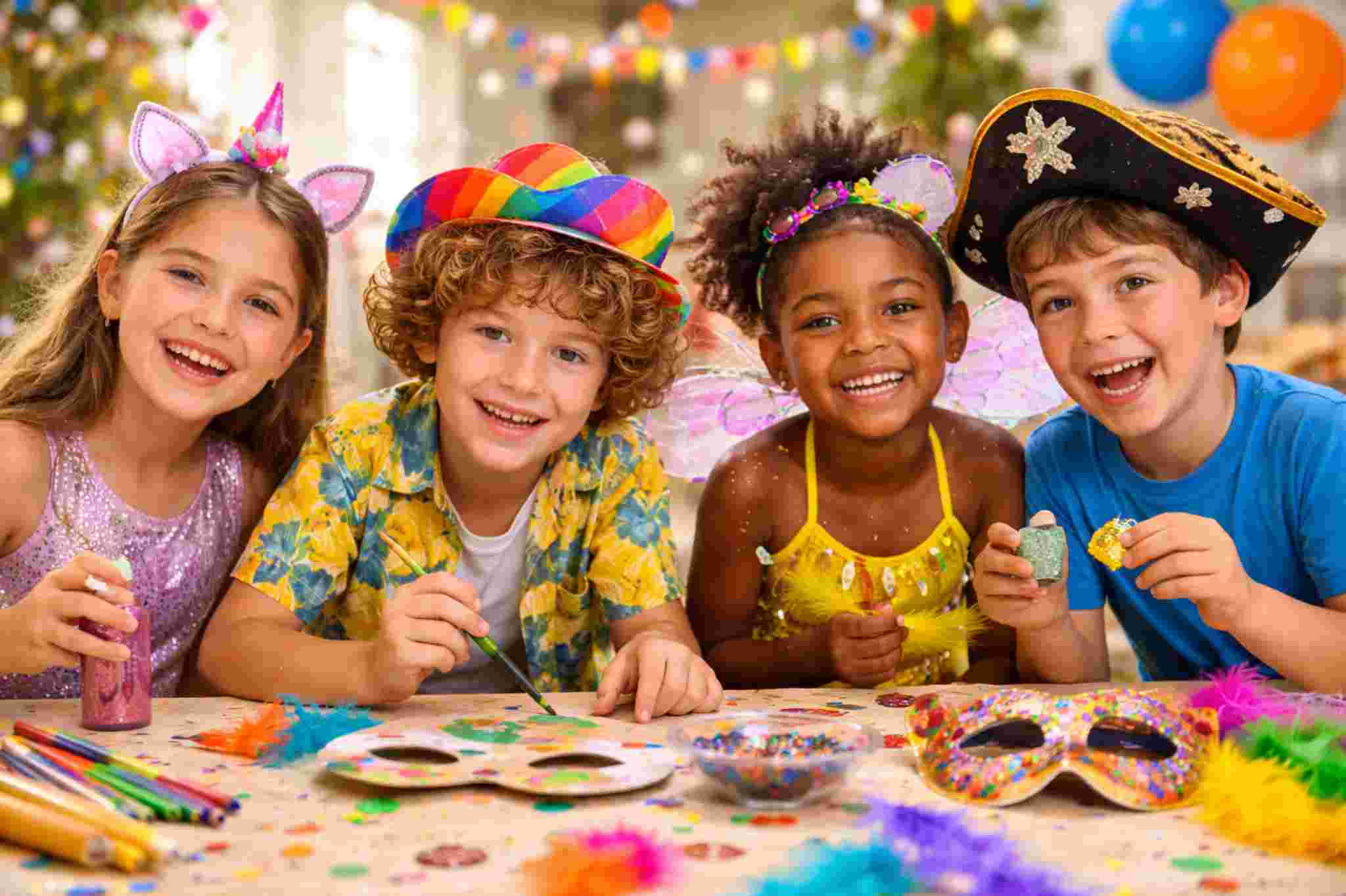 Atividades de Carnaval para fazer com crianças