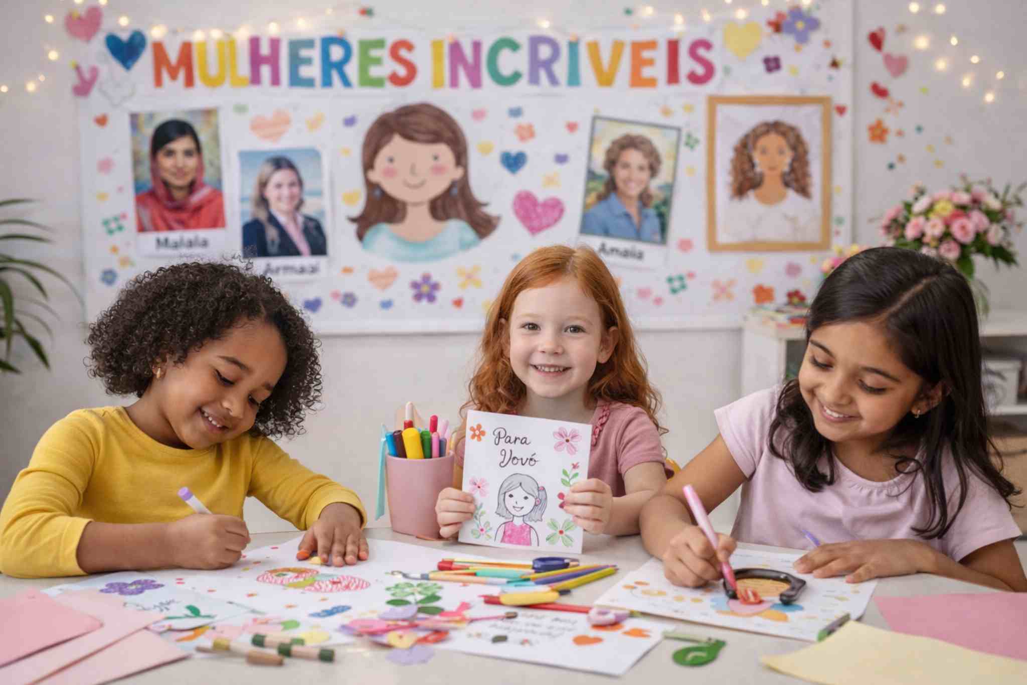 Atividades para o Dia Internacional da Mulher na Educação Infantil